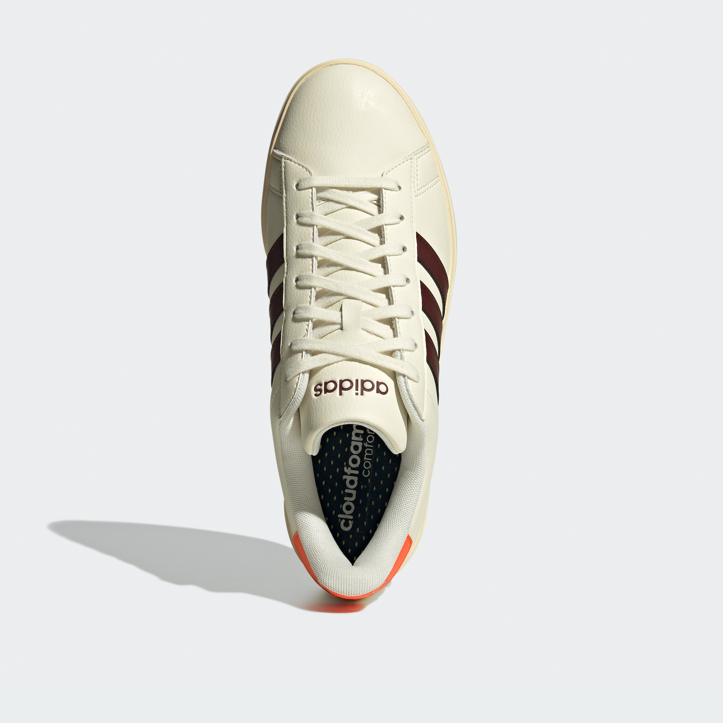 أديداس - حذاء رياضي جراند كورت 2.0 برباط وكاحل منخفض للرجال JS1735 | OE-sports-men-shoes-image-4