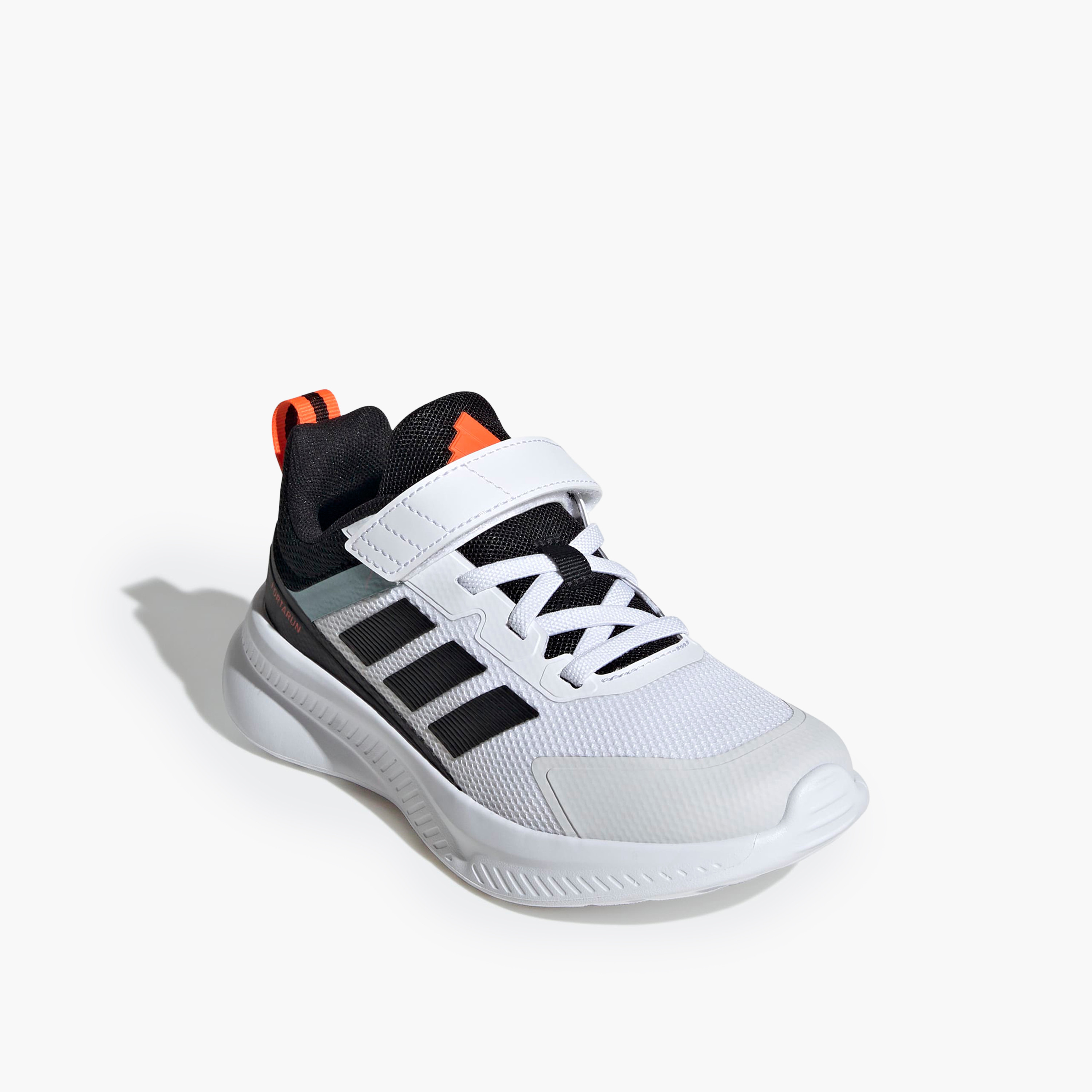 حذاء جري بألواح وشريط إغلاق لاصق للأولاد FortaRun 4.0 EL C من أديداس-boys-shoes-sports-image-1