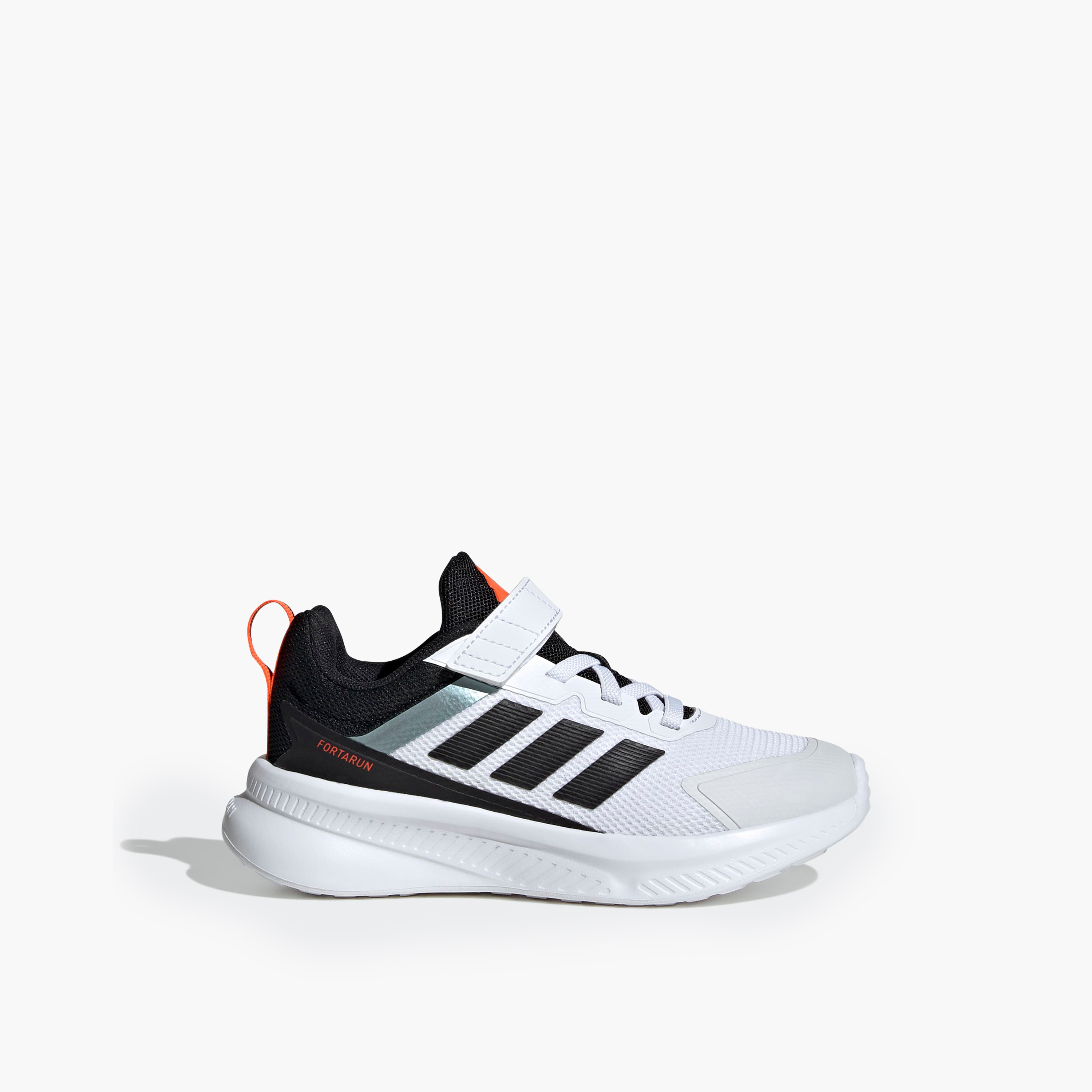 حذاء جري بألواح وشريط إغلاق لاصق للأولاد FortaRun 4.0 EL C من أديداس-boys-shoes-sports-image-2