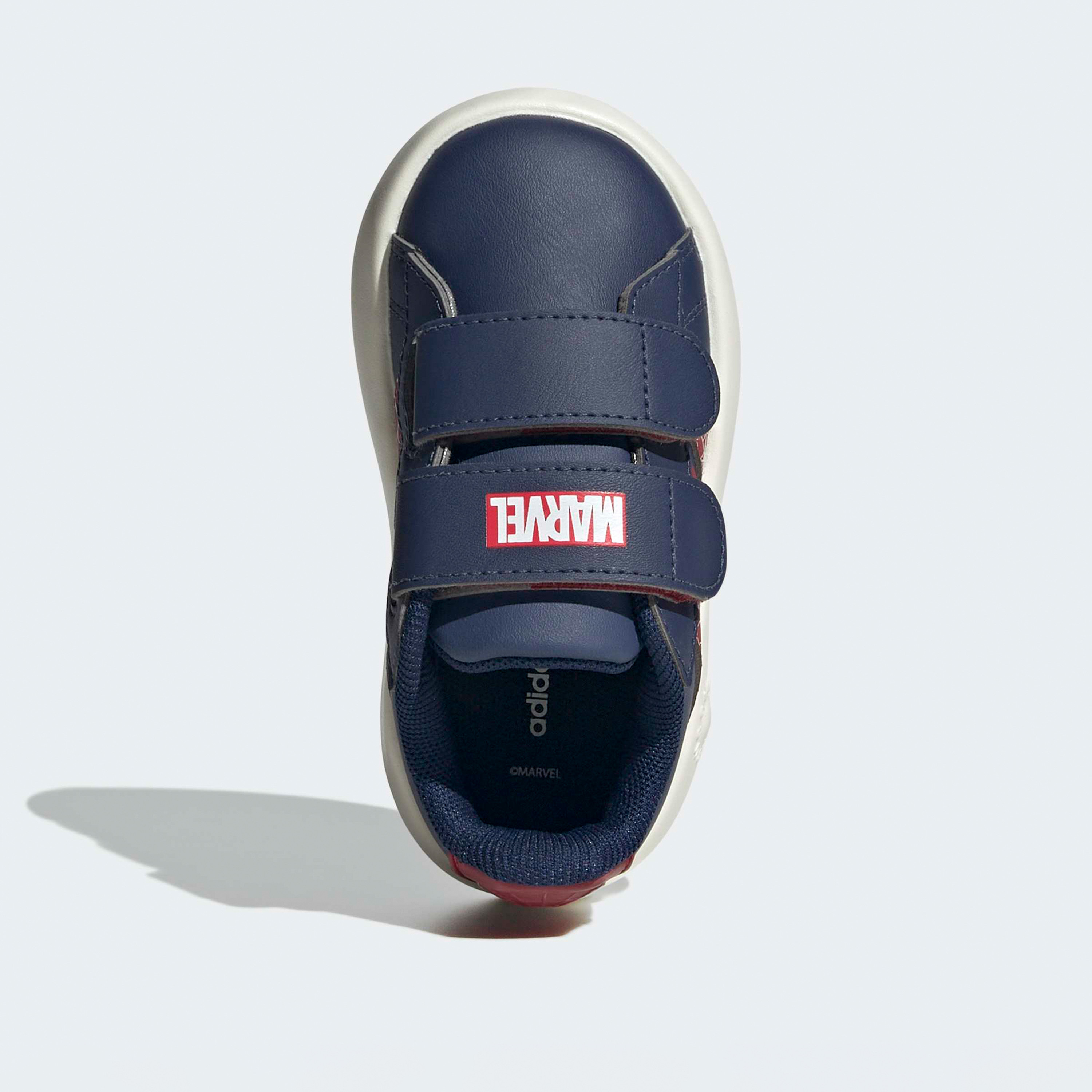 Adidas Grand Court Spider-Man CF Sneakers with Hook & Loop Closure-baby-boys-shoes-closedshoes-image-4