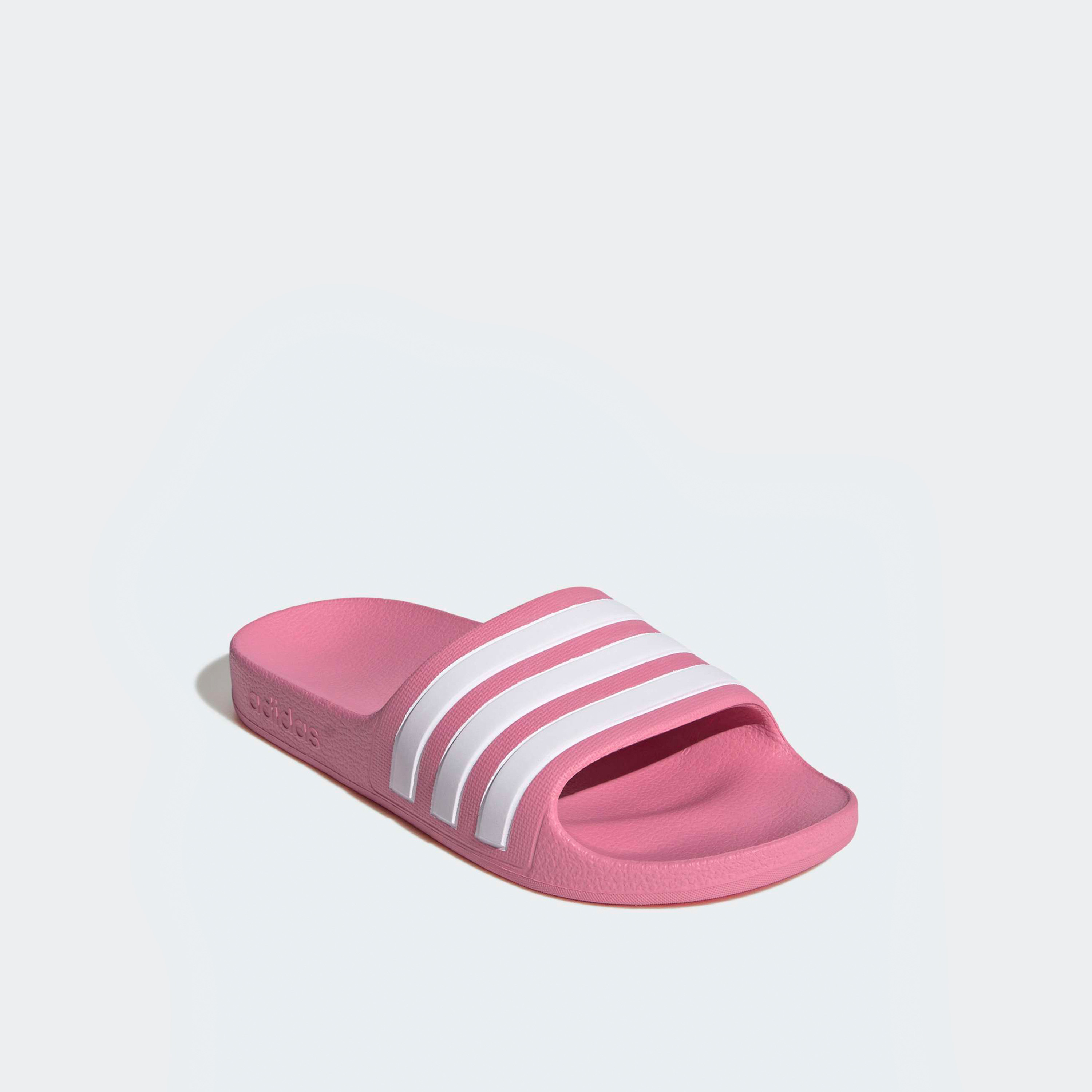 Adidas Girls Adilette Aqua Slides-girls-shoes-flipflopsandslides-image-1