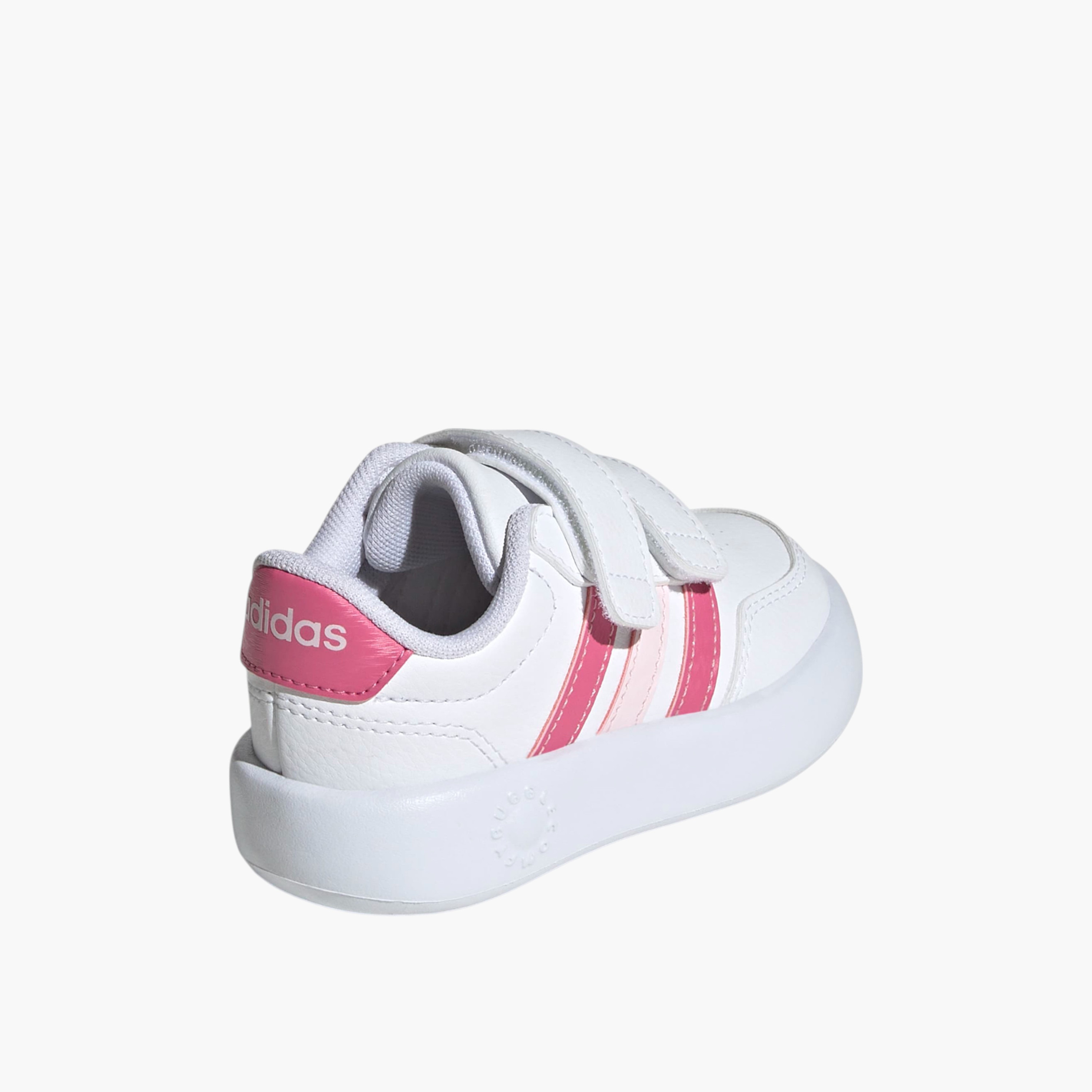 adidas Girls' BREAKNET 3.0 CF I Sneakers with Hook and Loop Closure - JS3676-baby-girls-shoes-closedshoes-image-3
