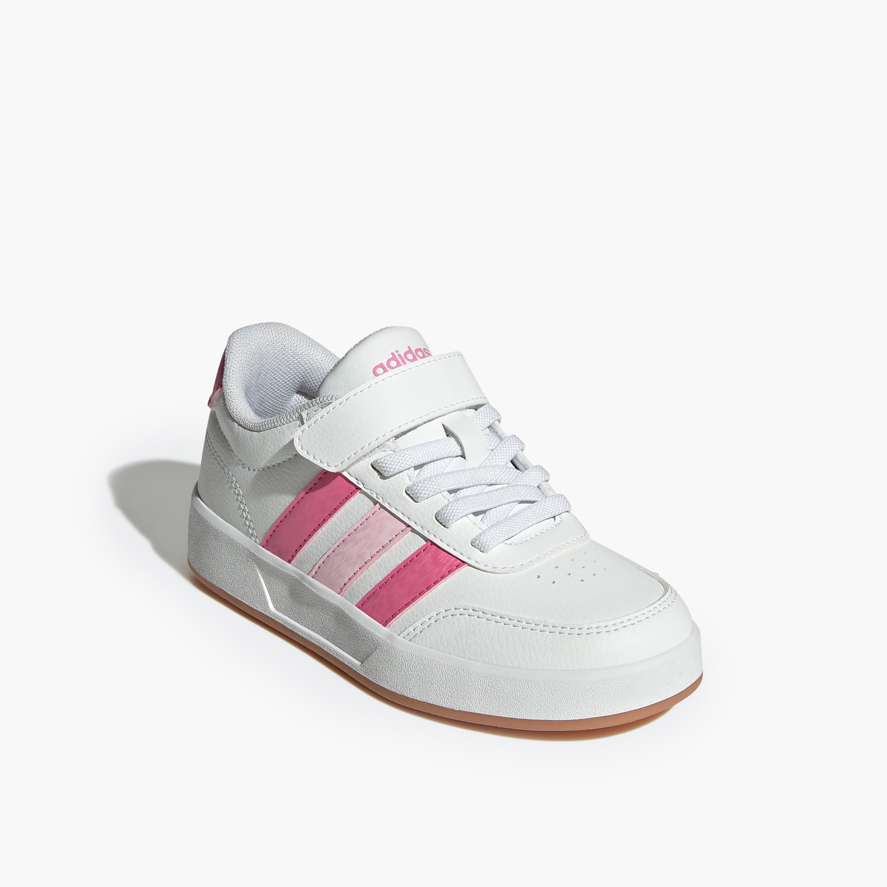 حذاء سنيكرز بشريط إغلاق لاصق للبنات 3.0 EL C من أديداس-girls-shoes-sneakers-image-1