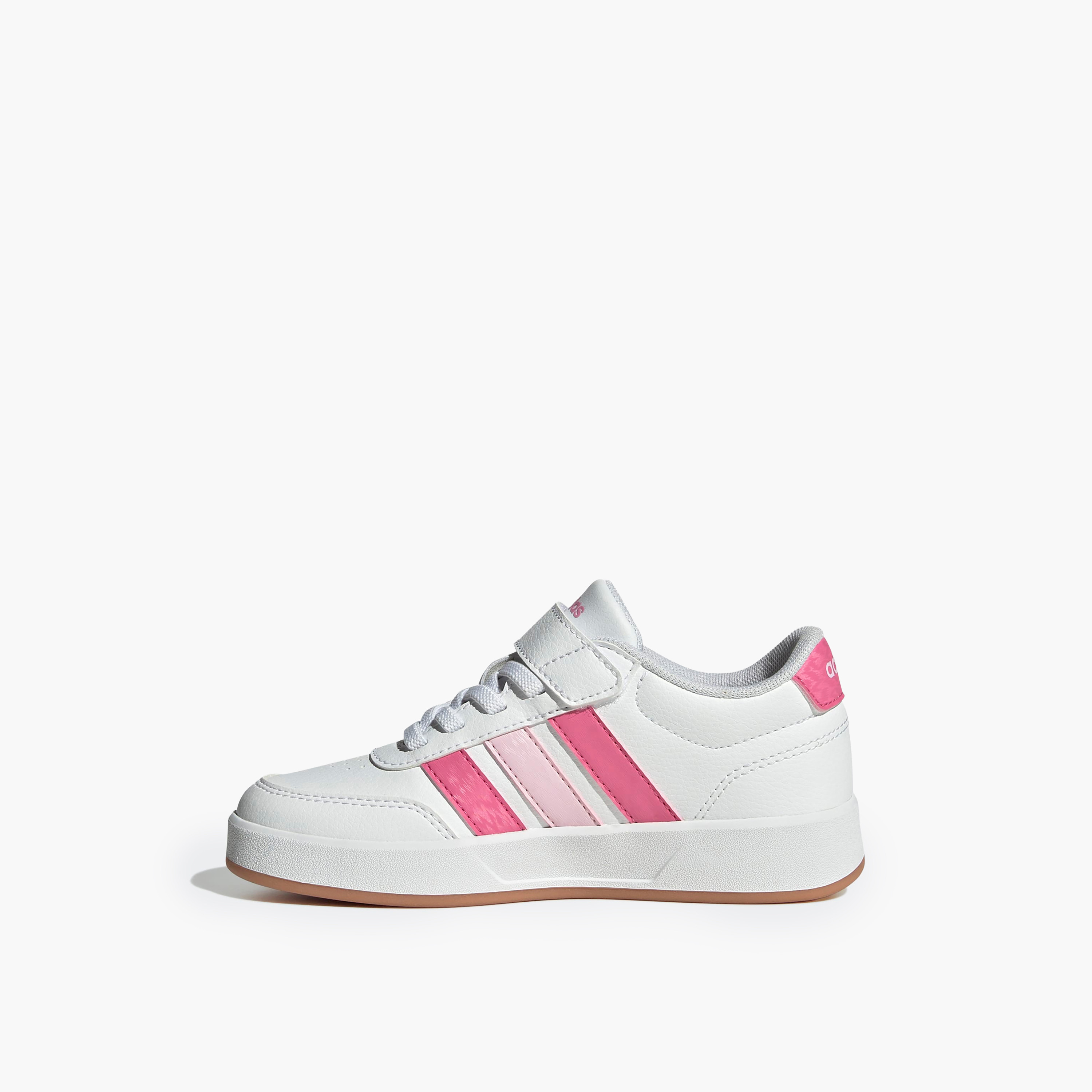 حذاء سنيكرز بشريط إغلاق لاصق للبنات 3.0 EL C من أديداس-girls-shoes-sneakers-image-3