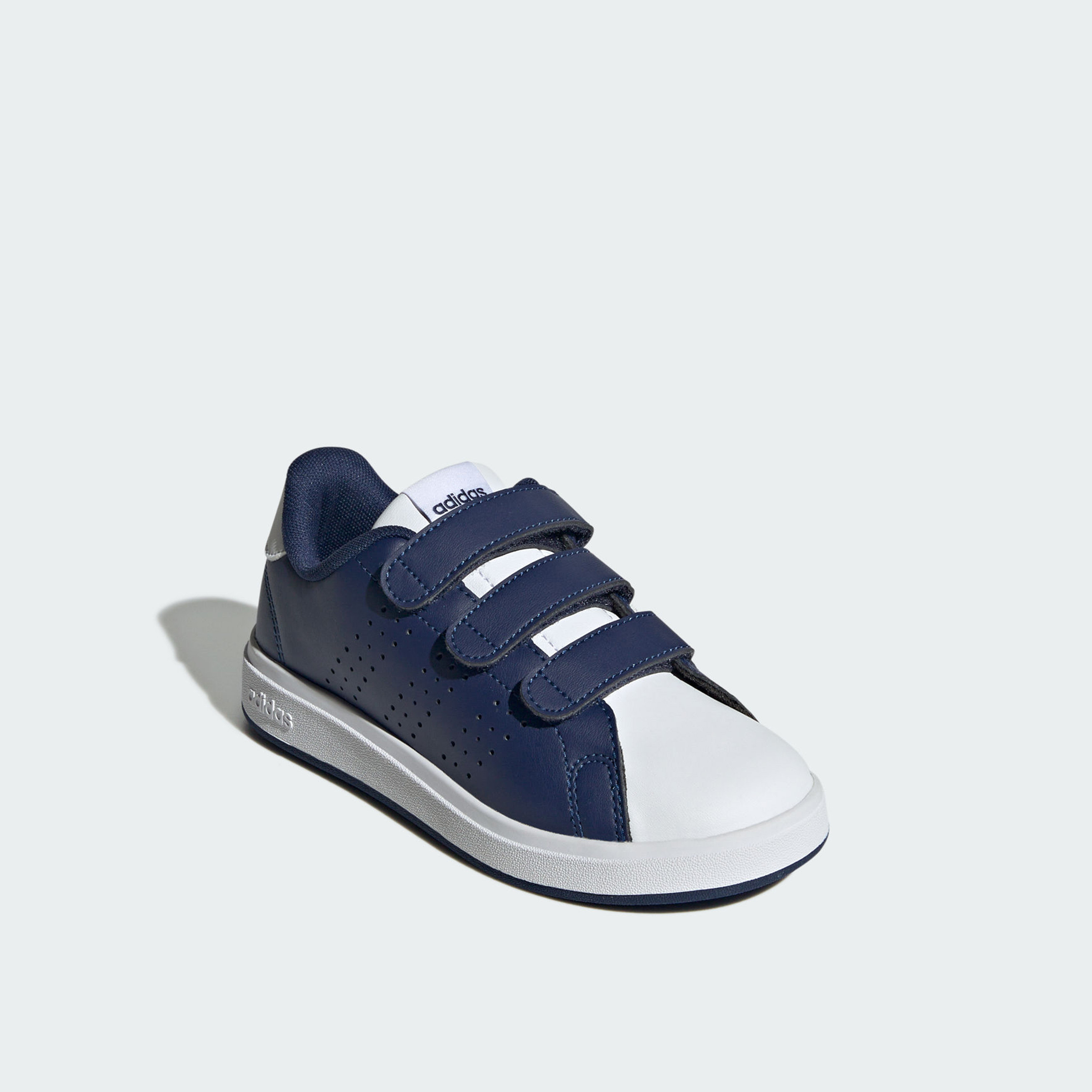 adidas Boys Advantage Base 2.0 Hook & Loop Sneakers JS3820 | OE-boys-shoes-sneakers-image-1