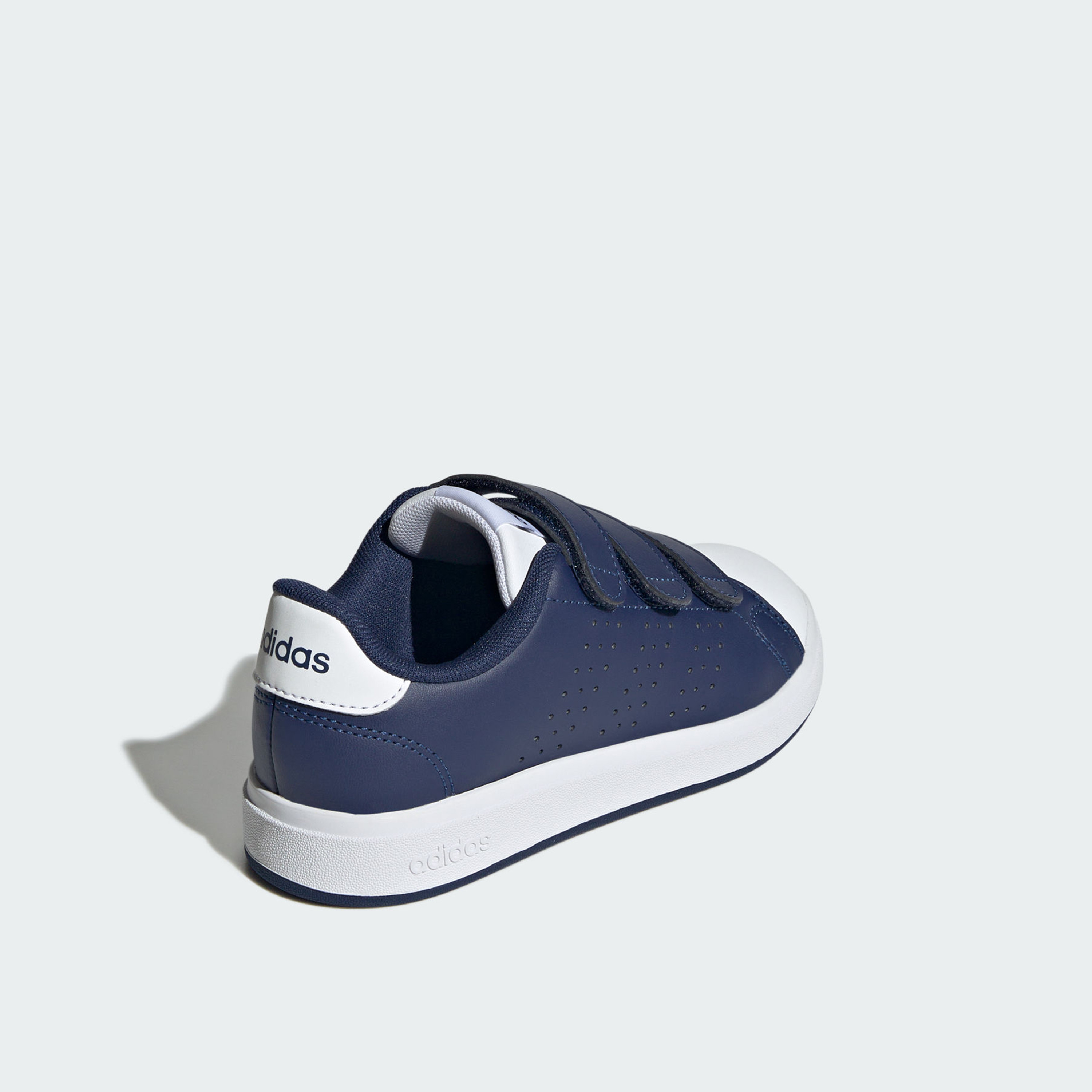 adidas Boys Advantage Base 2.0 Hook & Loop Sneakers JS3820 | OE-boys-shoes-sneakers-image-4