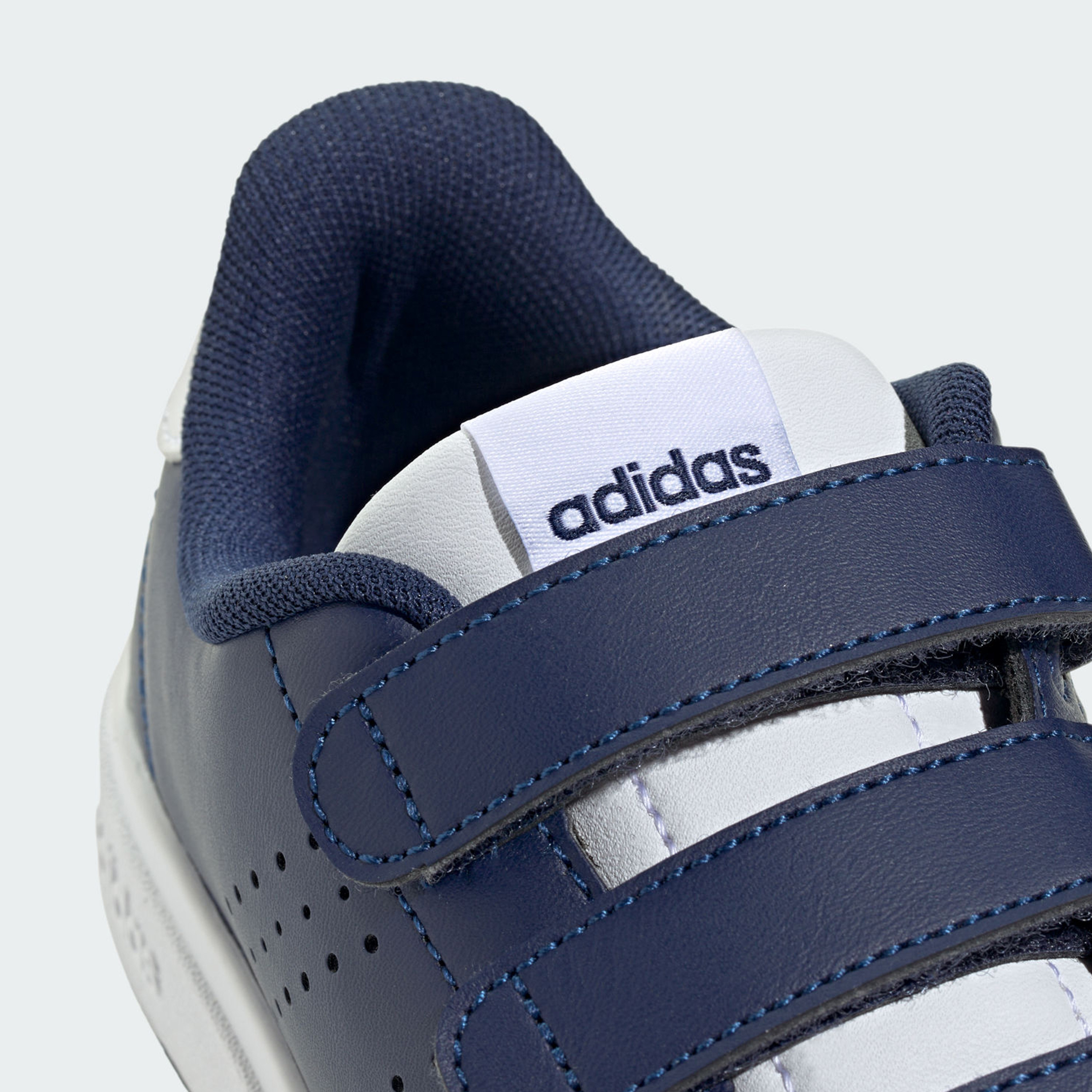 adidas Boys Advantage Base 2.0 Hook & Loop Sneakers JS3820 | OE-boys-shoes-sneakers-image-7
