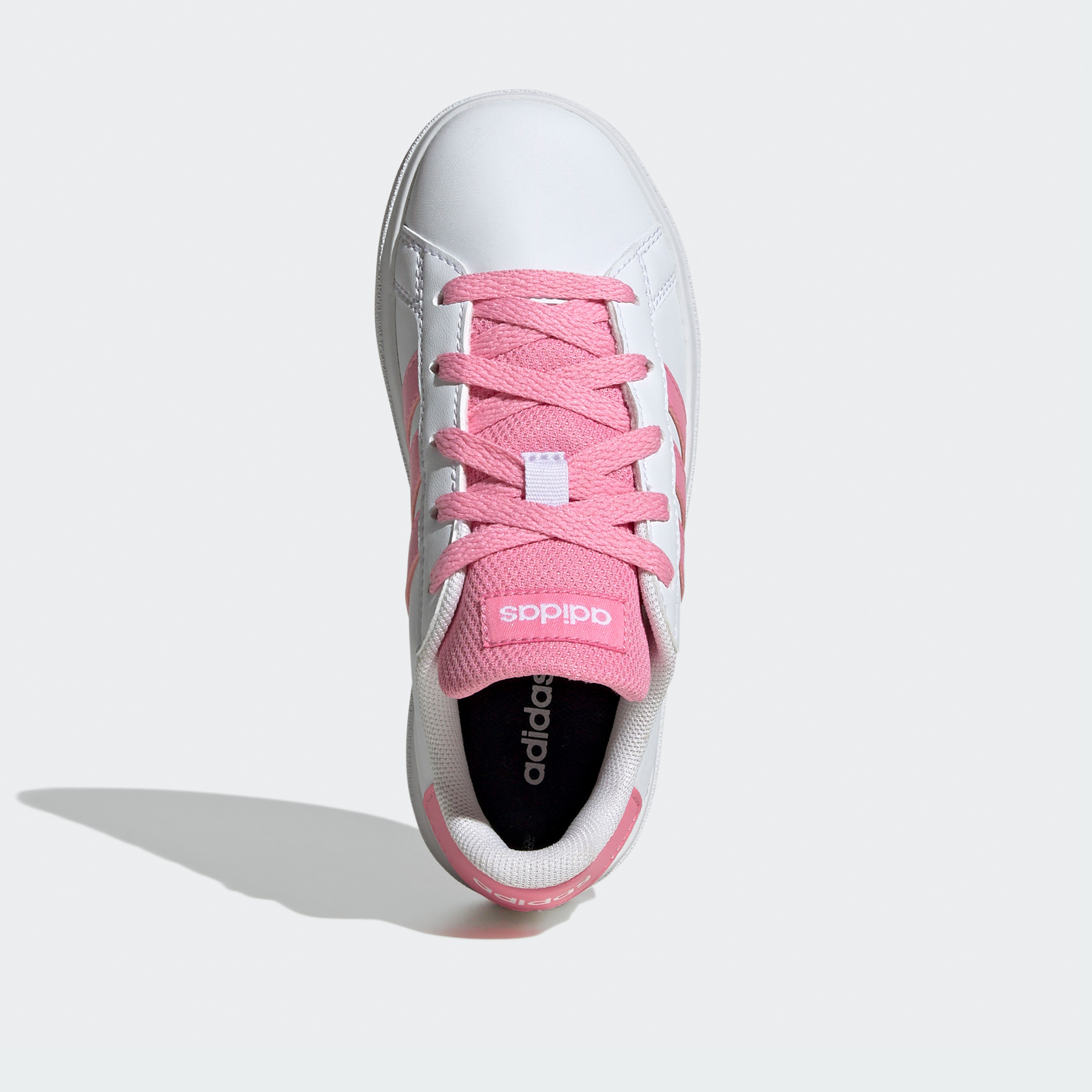 أديداس - حذاء رياضي جراند كورت 2.0 برباط JS4345 | OE-girls-shoes-sneakers-image-4