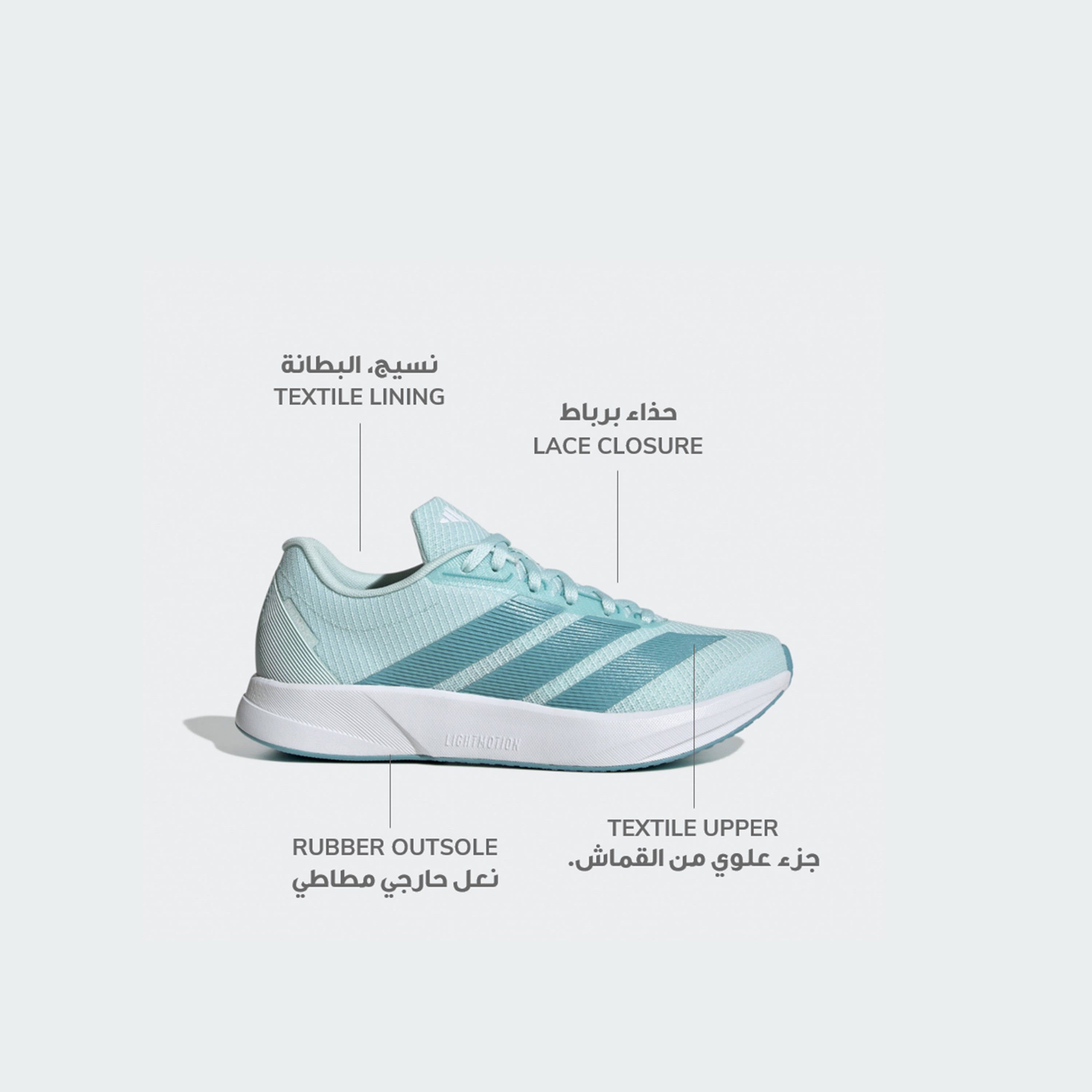 أديداس - حذاء الجري ديورامو RC2 برباط للنساء | OE-sports-women-shoes-image-2