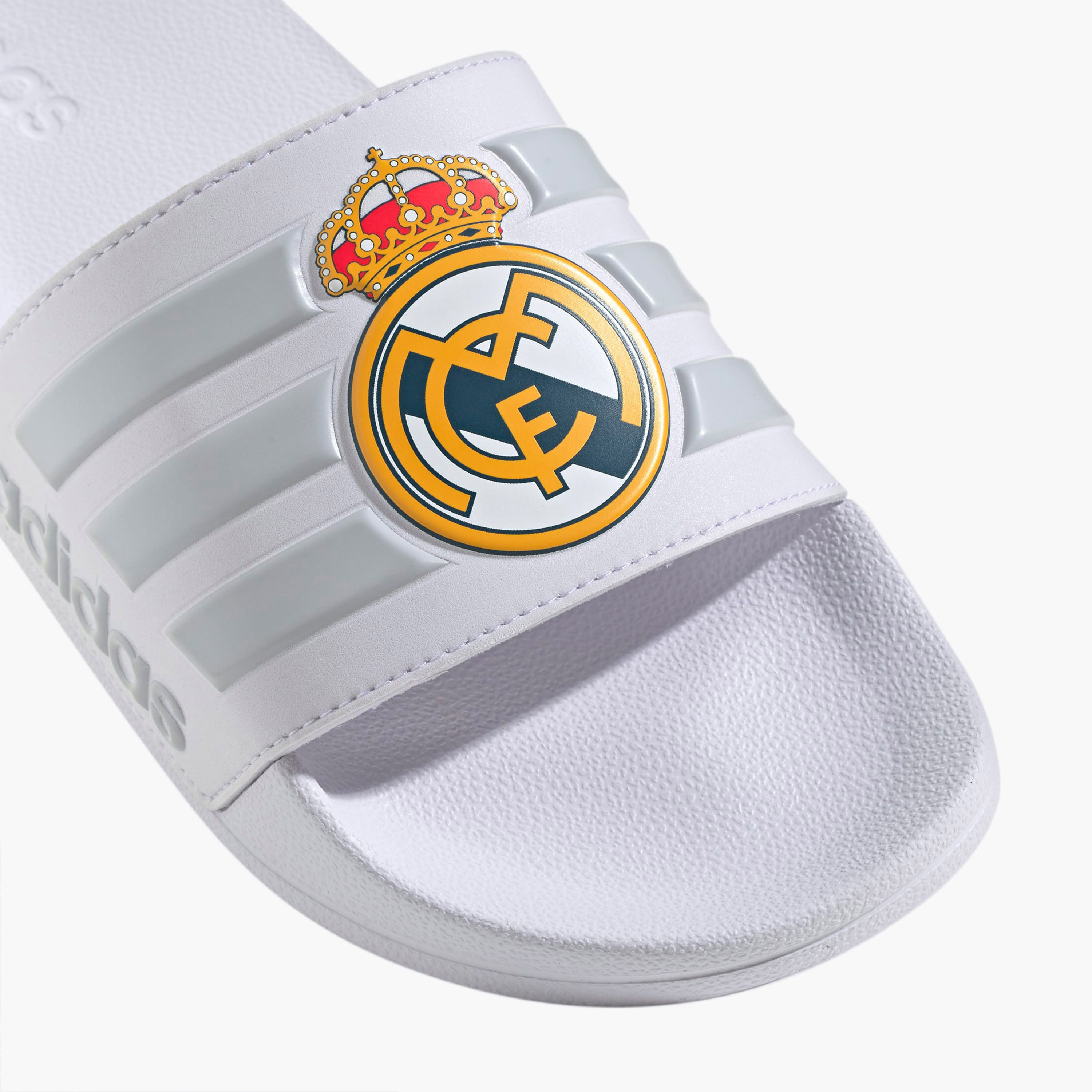 Adidas Men Adilette Shower Real Madrid Logo Print Slides-sports-men-shoes-image-7