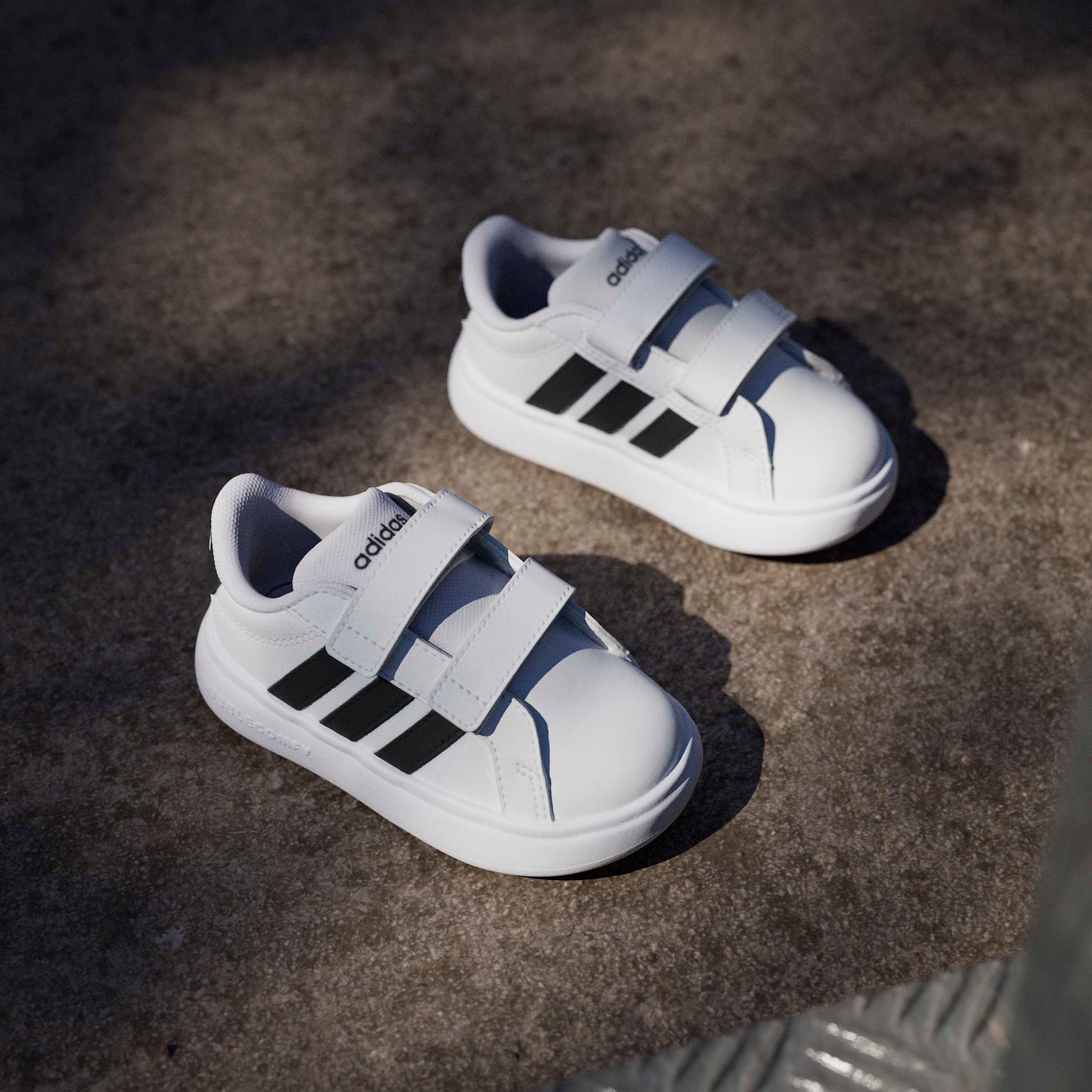 Adidas Boys Grand Court 3.0 Hook & Loop Ankle Sneakers-baby-boys-shoes-closedshoes-image-12