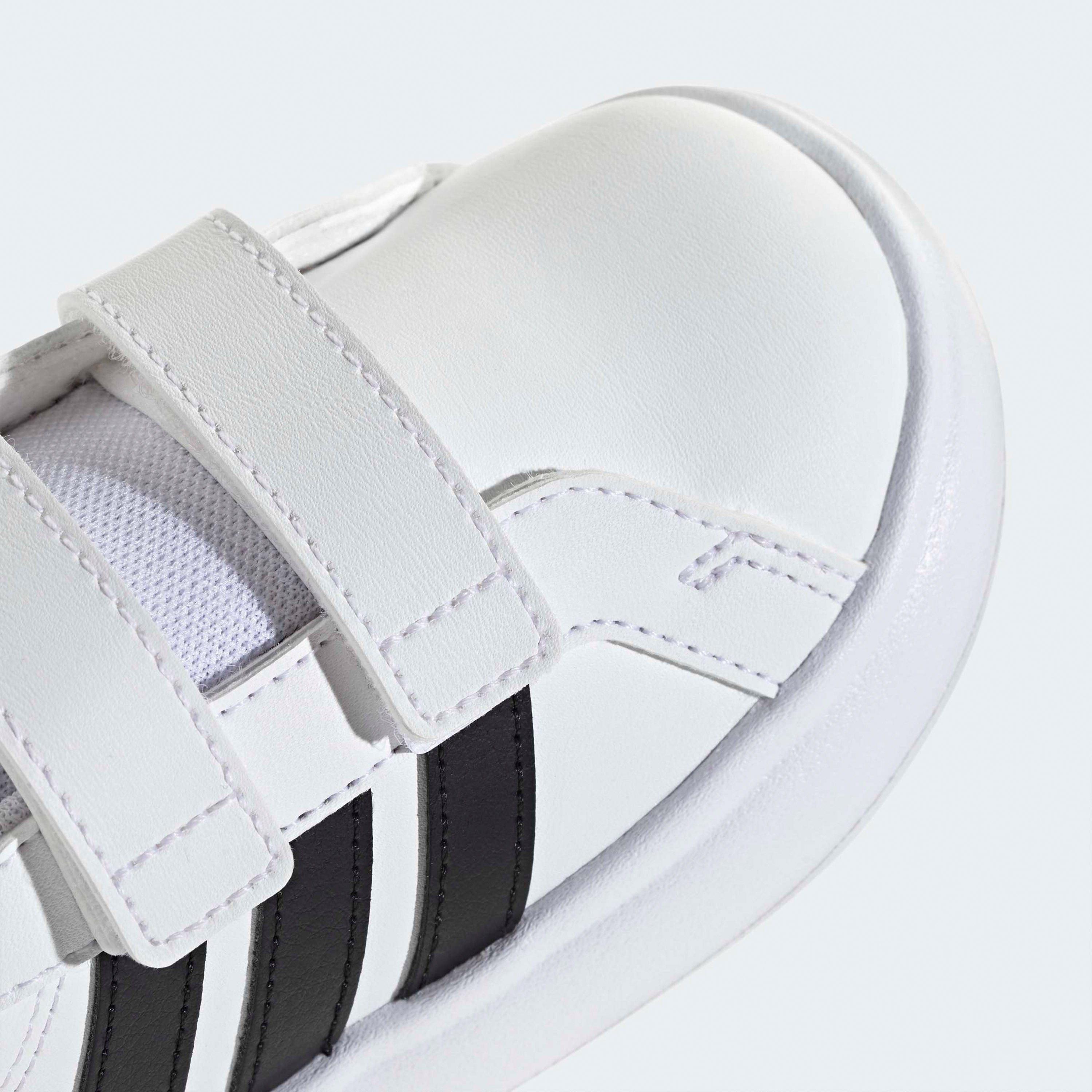 Adidas Boys Grand Court 3.0 Hook & Loop Ankle Sneakers-baby-boys-shoes-closedshoes-image-6