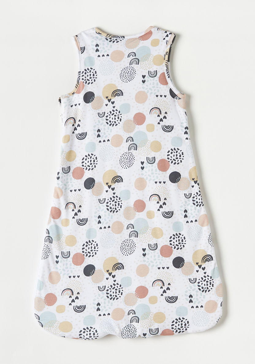 Juniors Printed Sleeping Bag with Button Closure-Swaddles and Sleeping Bags-image-3