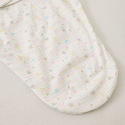 Juniors Star Embroidered Swaddle Wrap-Swaddles and Sleeping Bags-image-2