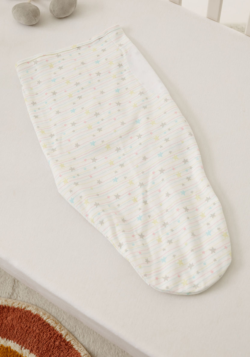Juniors Star Embroidered Swaddle Wrap-Swaddles and Sleeping Bags-image-3