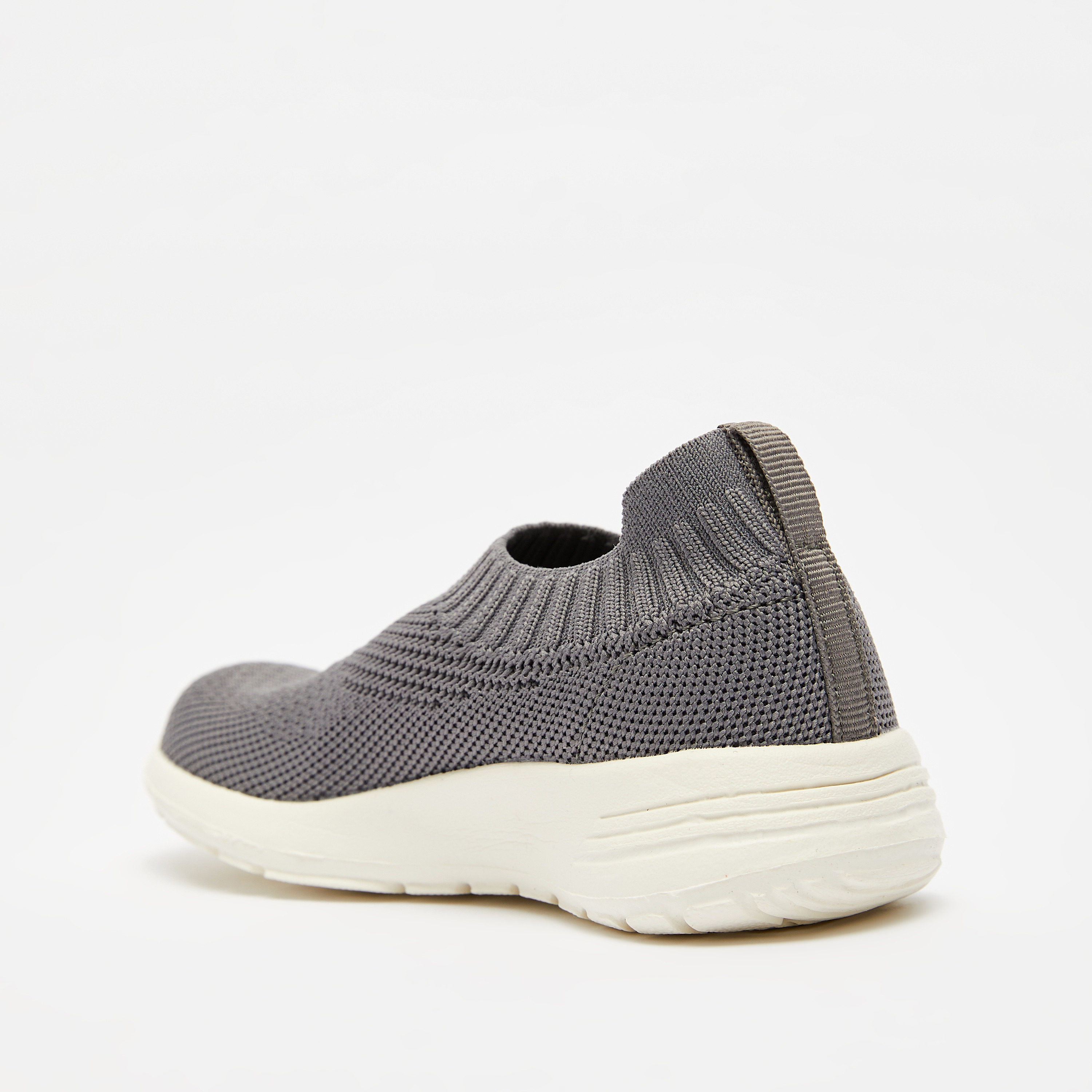 Dash Textured Slip-On Walking Shoes-baby-boys-shoes-closedshoes-image-3