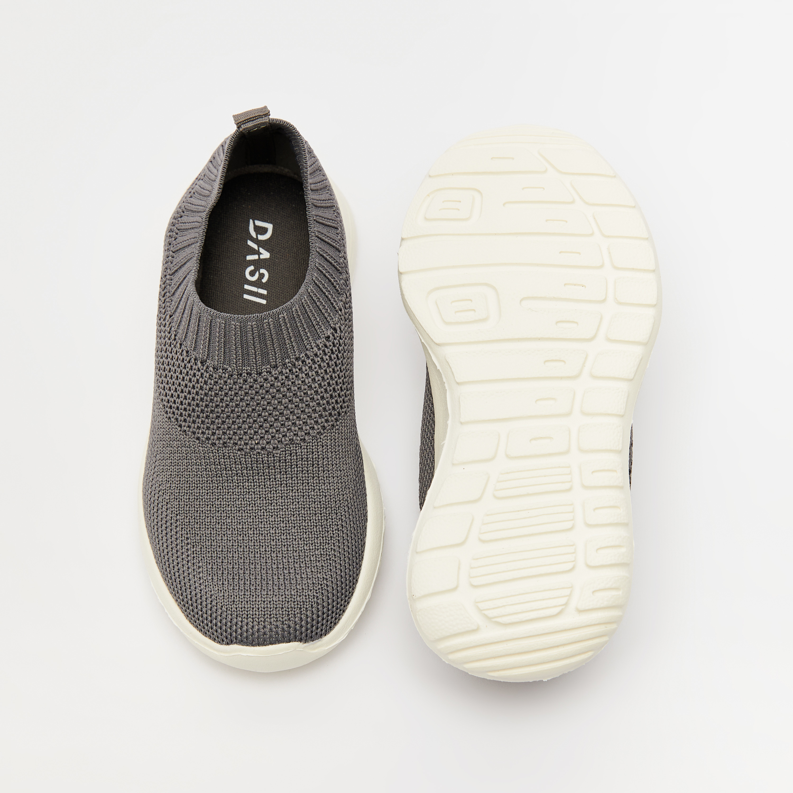 Dash Textured Slip-On Walking Shoes-baby-boys-shoes-closedshoes-image-5