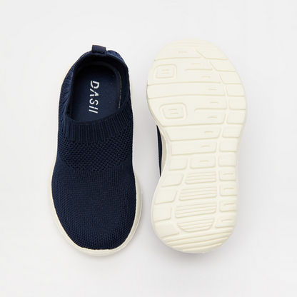 Dash Textured Slip-On Walking Shoes