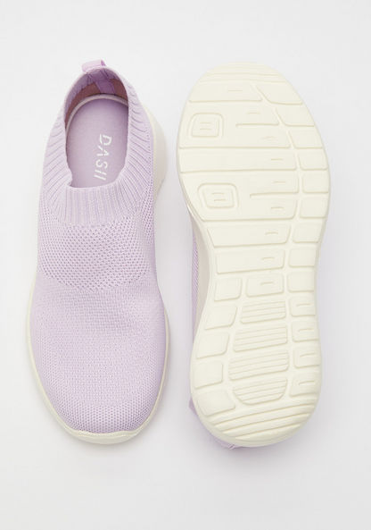 Dash Textured  Slip-On Walking Shoes