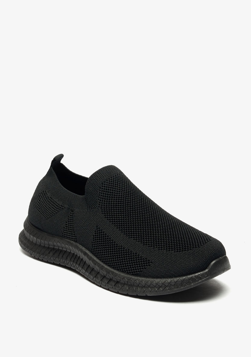 Buy Men's Oaklan by Shoexpress Textured Slip-On Walking Shoes Online ...