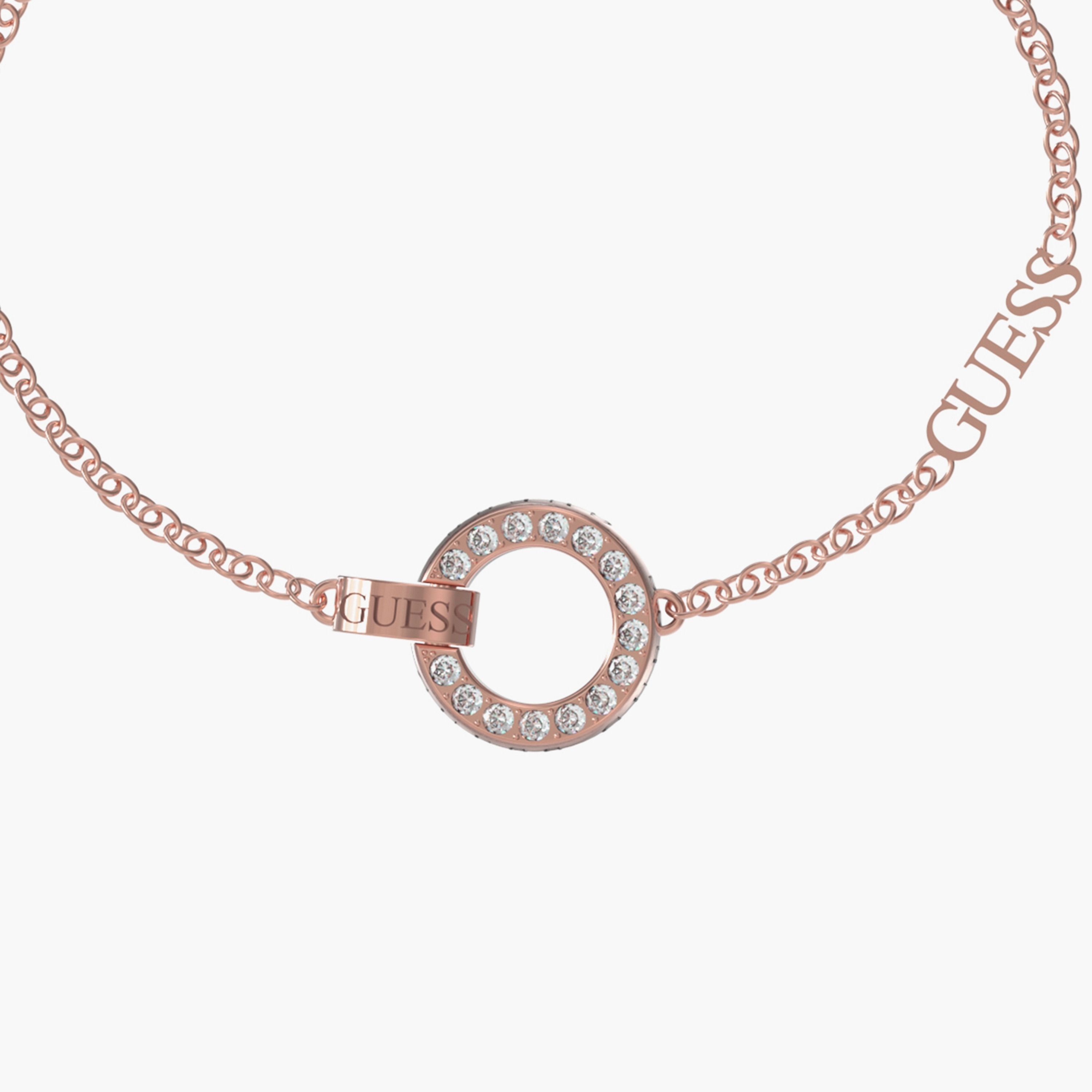 Guess Circle Lights Bracelet | JUBB03162JW-women-watchesandjewellery-jewellery-banglesandbracelets-image-2