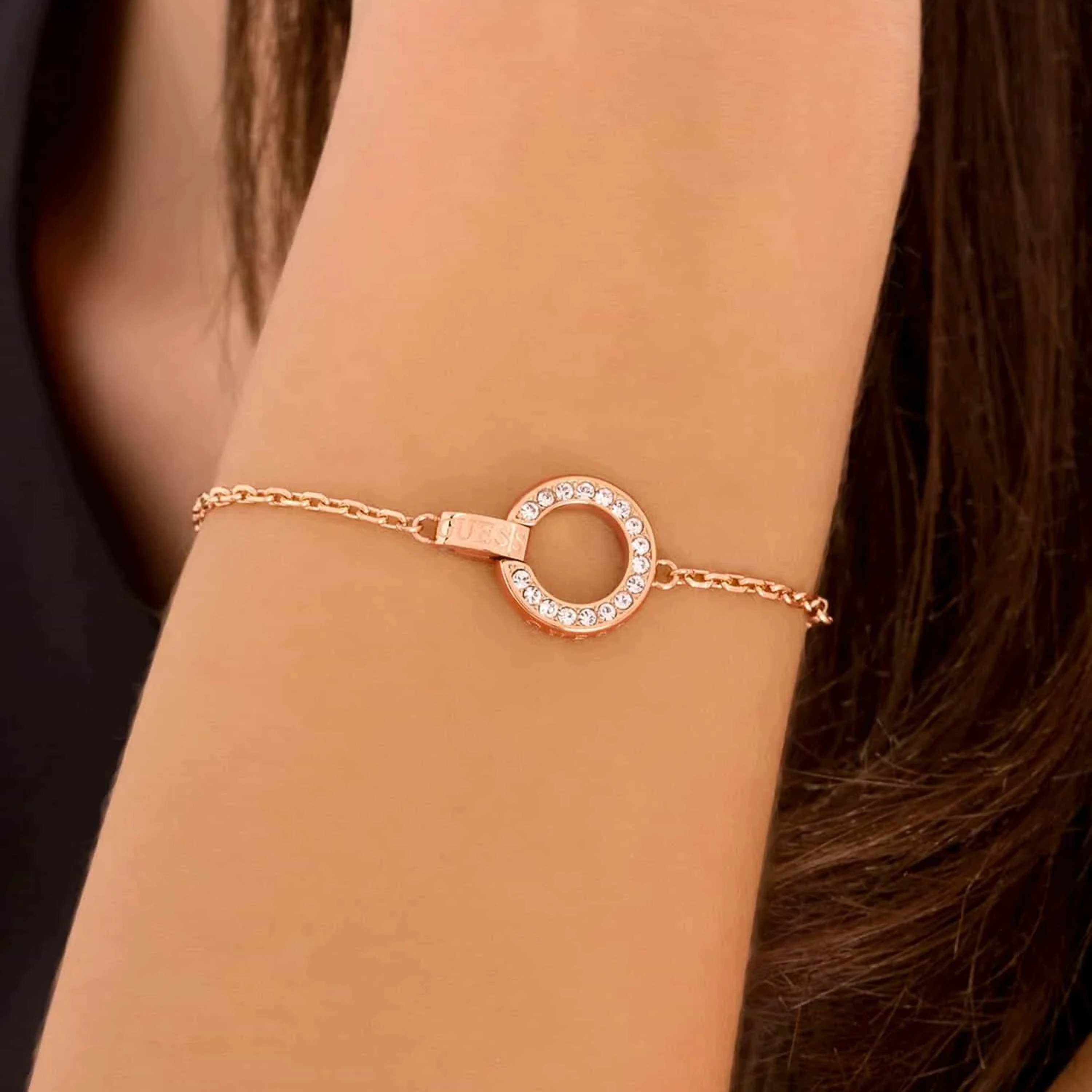 Guess Circle Lights Bracelet | JUBB03162JW-women-watchesandjewellery-jewellery-banglesandbracelets-image-3
