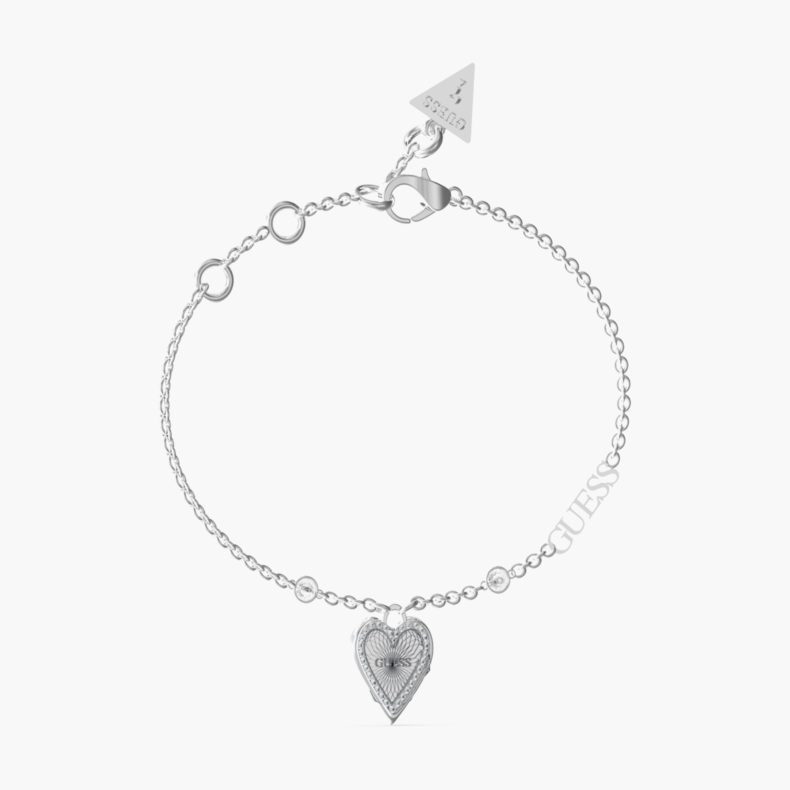 سوار ذو لاف مي تيندر سينجل هارت من جيس | JUBB03242JW-women-watchesandjewellery-jewellery-banglesandbracelets-image-4