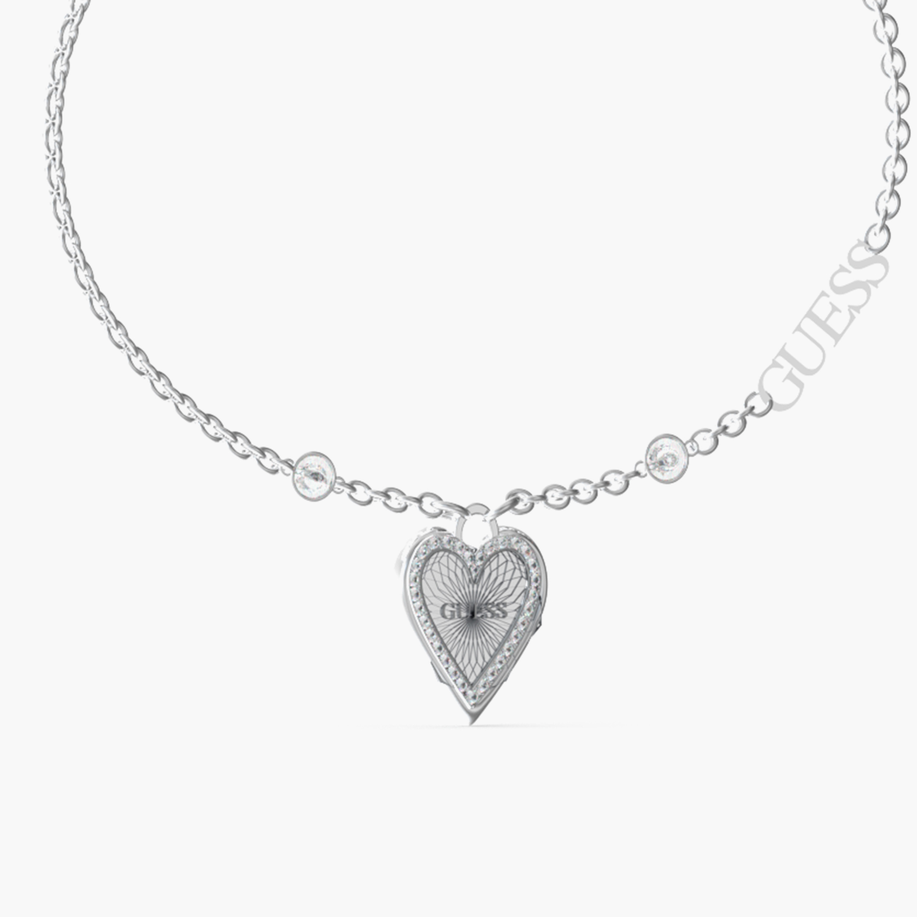 سوار ذو لاف مي تيندر سينجل هارت من جيس | JUBB03242JW-women-watchesandjewellery-jewellery-banglesandbracelets-image-5
