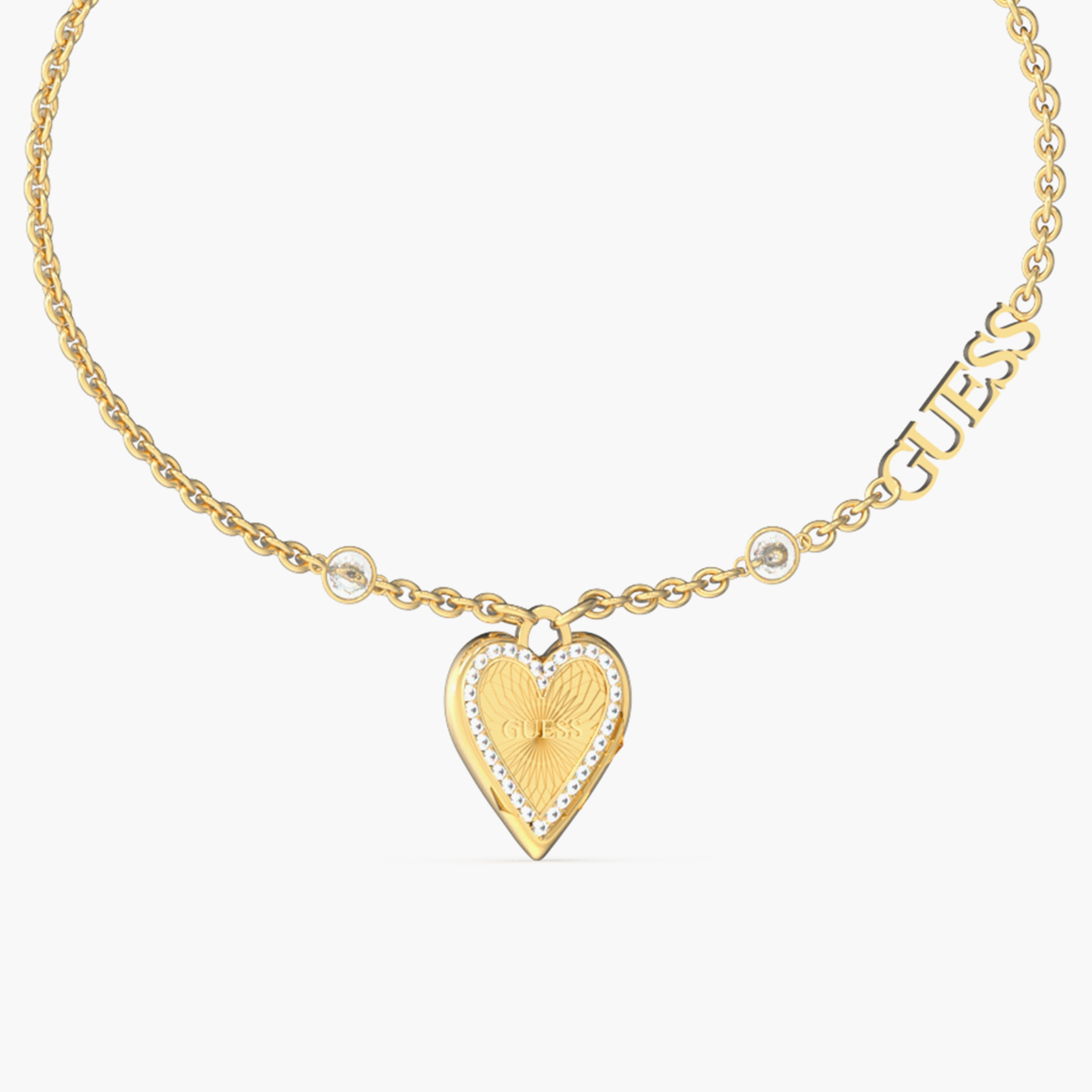 سوار ذو لاف مي تيندر سينجل هارت من جيس | JUBB03242JW-women-watchesandjewellery-jewellery-banglesandbracelets-image-2