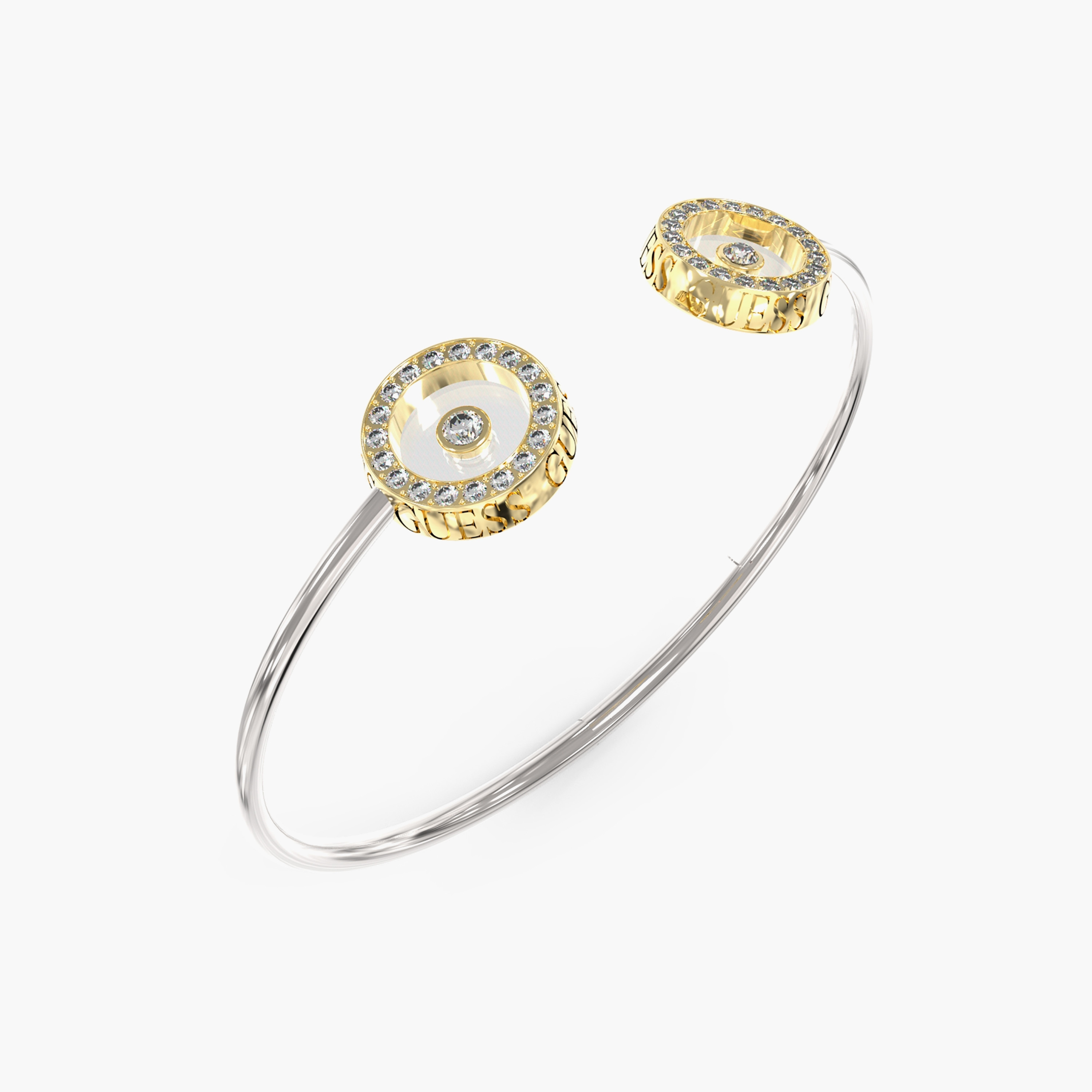Guess Bond Cuff Bracelet | JUBB03255JW-women-watchesandjewellery-jewellery-banglesandbracelets-image-1