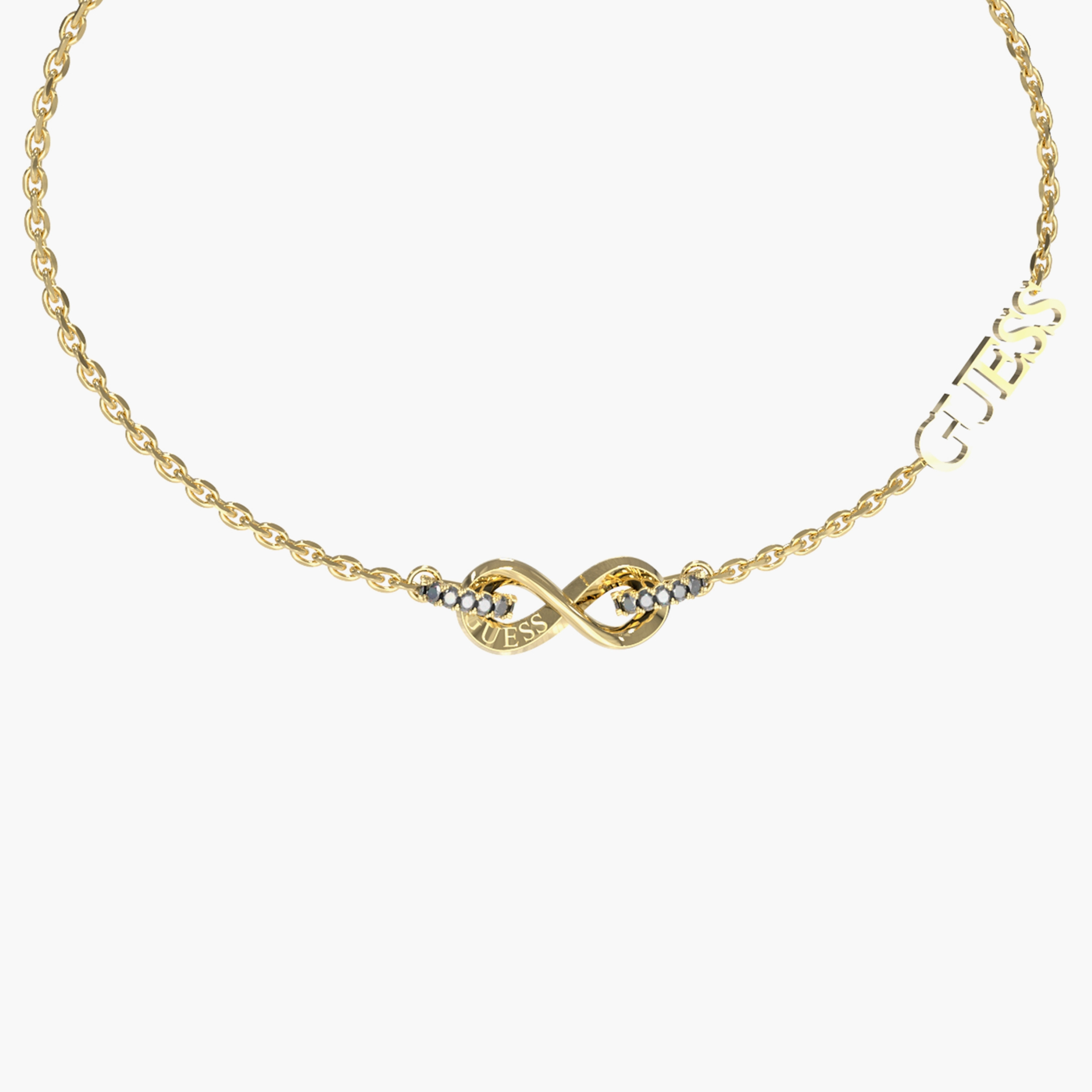 Guess Endless Dream Link Bracelet | JUBB03265JW-women-watchesandjewellery-jewellery-banglesandbracelets-image-2