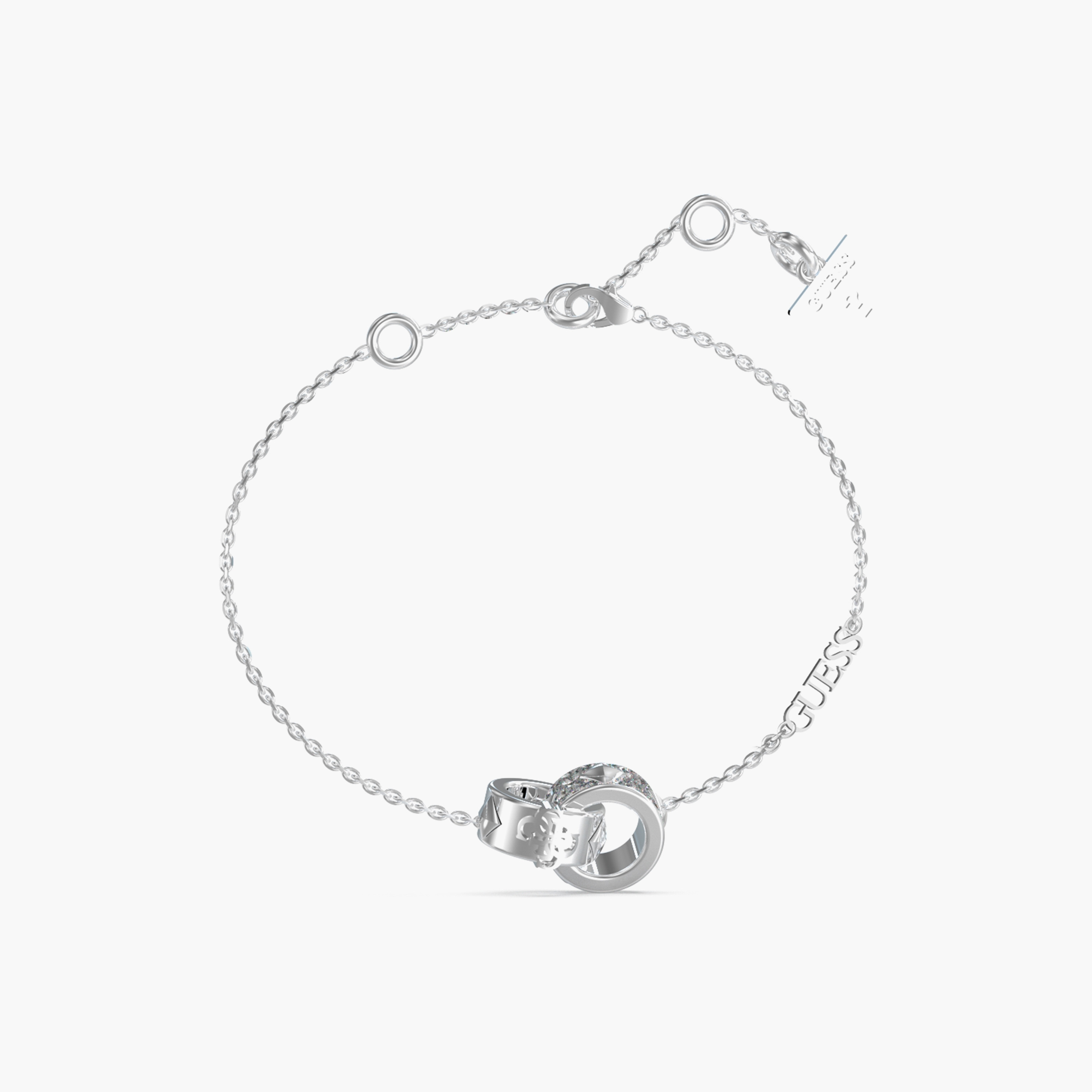 Guess 4G Forever Bracelet | JUBB03282JW-women-watchesandjewellery-jewellery-banglesandbracelets-image-4