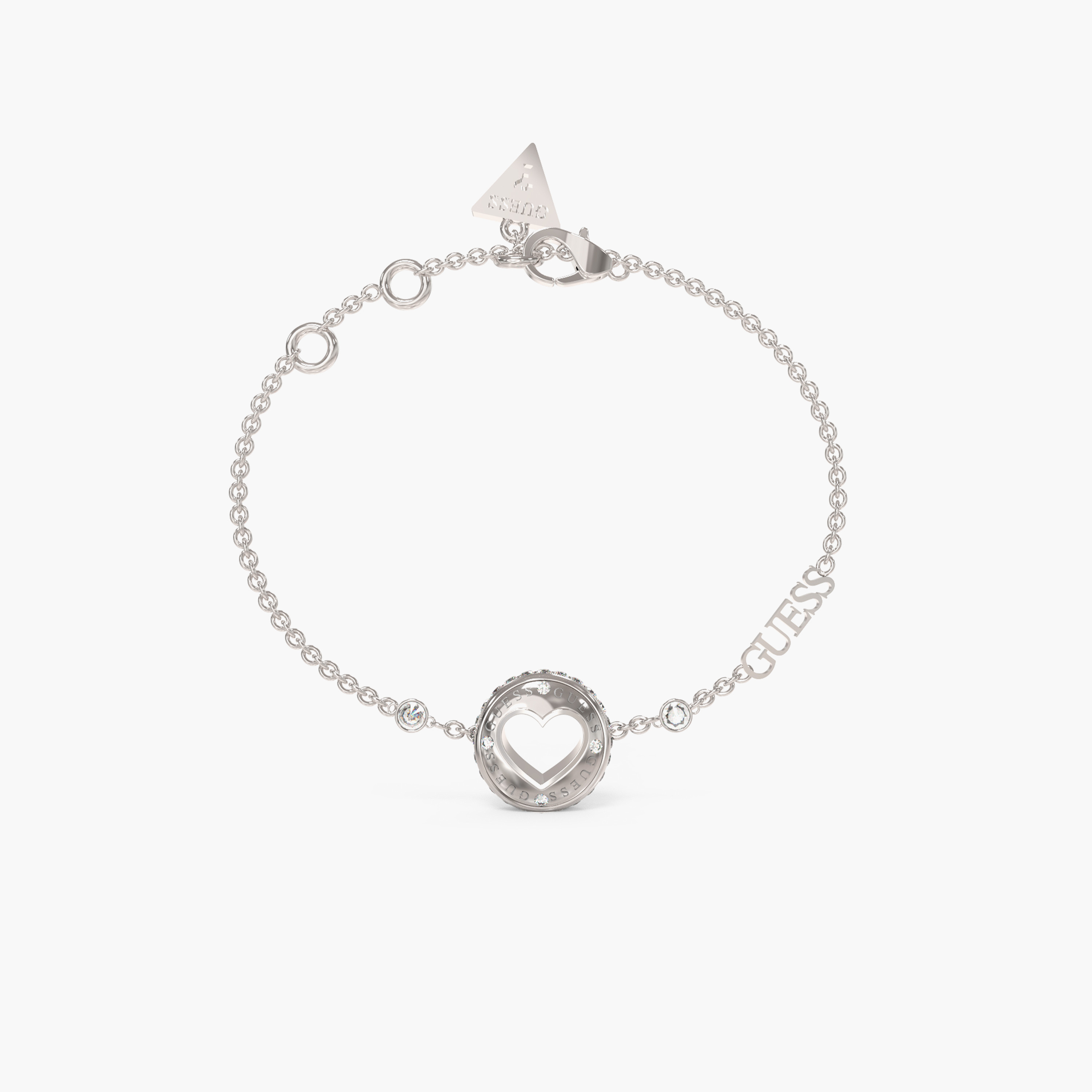 غيس- سوار نسائي قلب من الفولاذ-women-watchesandjewellery-jewellery-banglesandbracelets-image-1