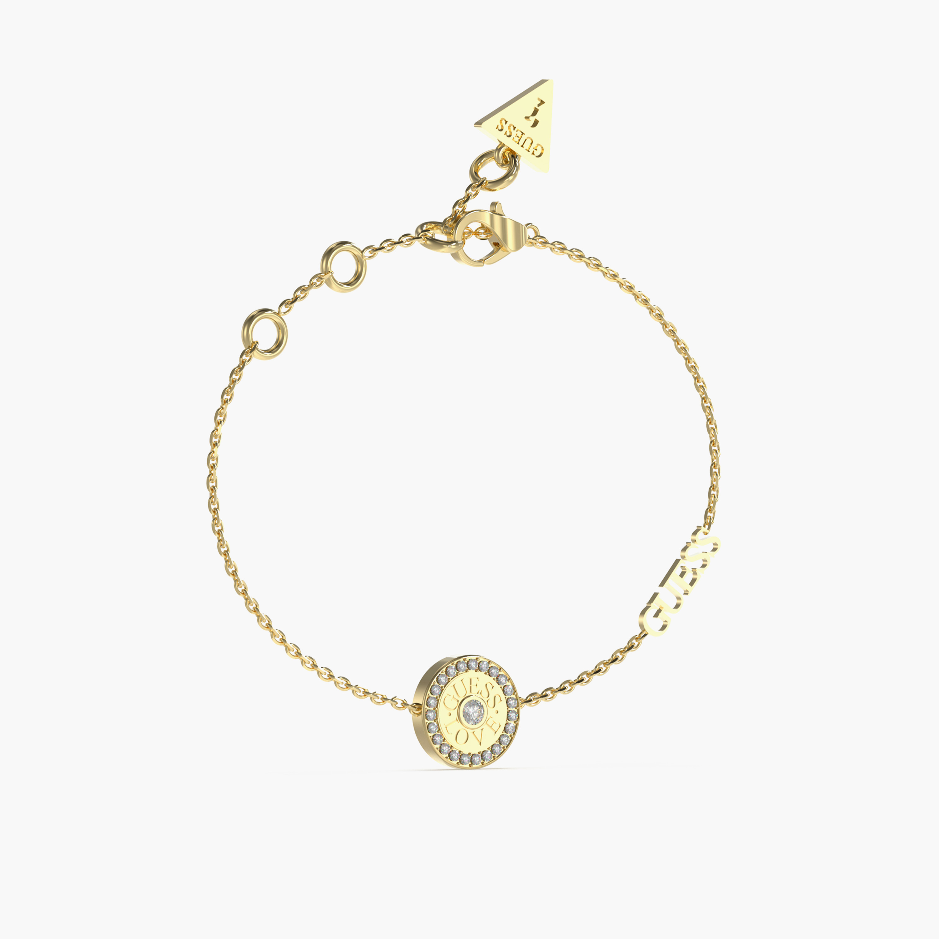 غيس- سوار نسائي الحب الصغير الذهبي من الفولاذ-women-watchesandjewellery-jewellery-banglesandbracelets-image-1