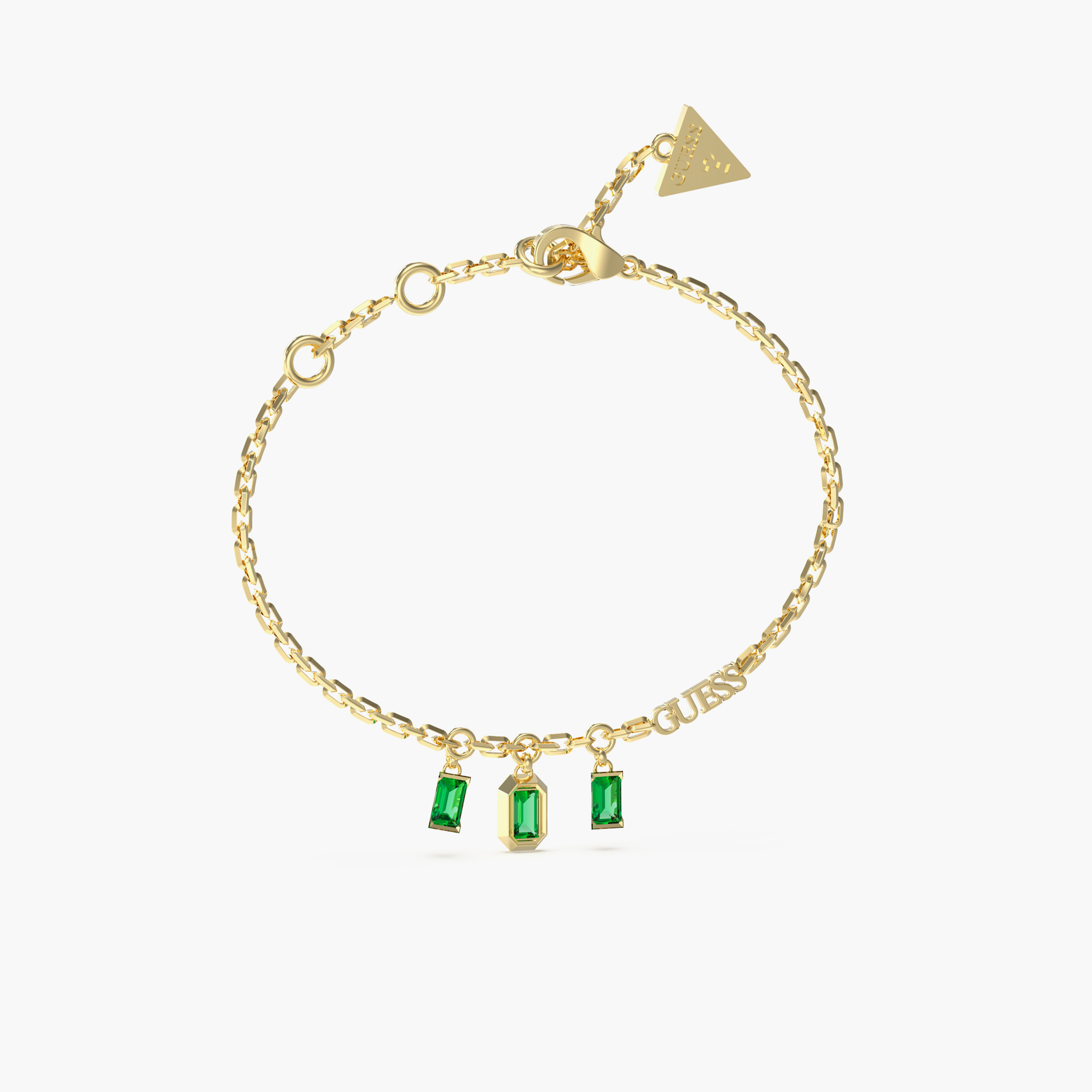 غيس- سوار نسائي من الفولاذ - زمرد متعدد-women-watchesandjewellery-jewellery-banglesandbracelets-image-1