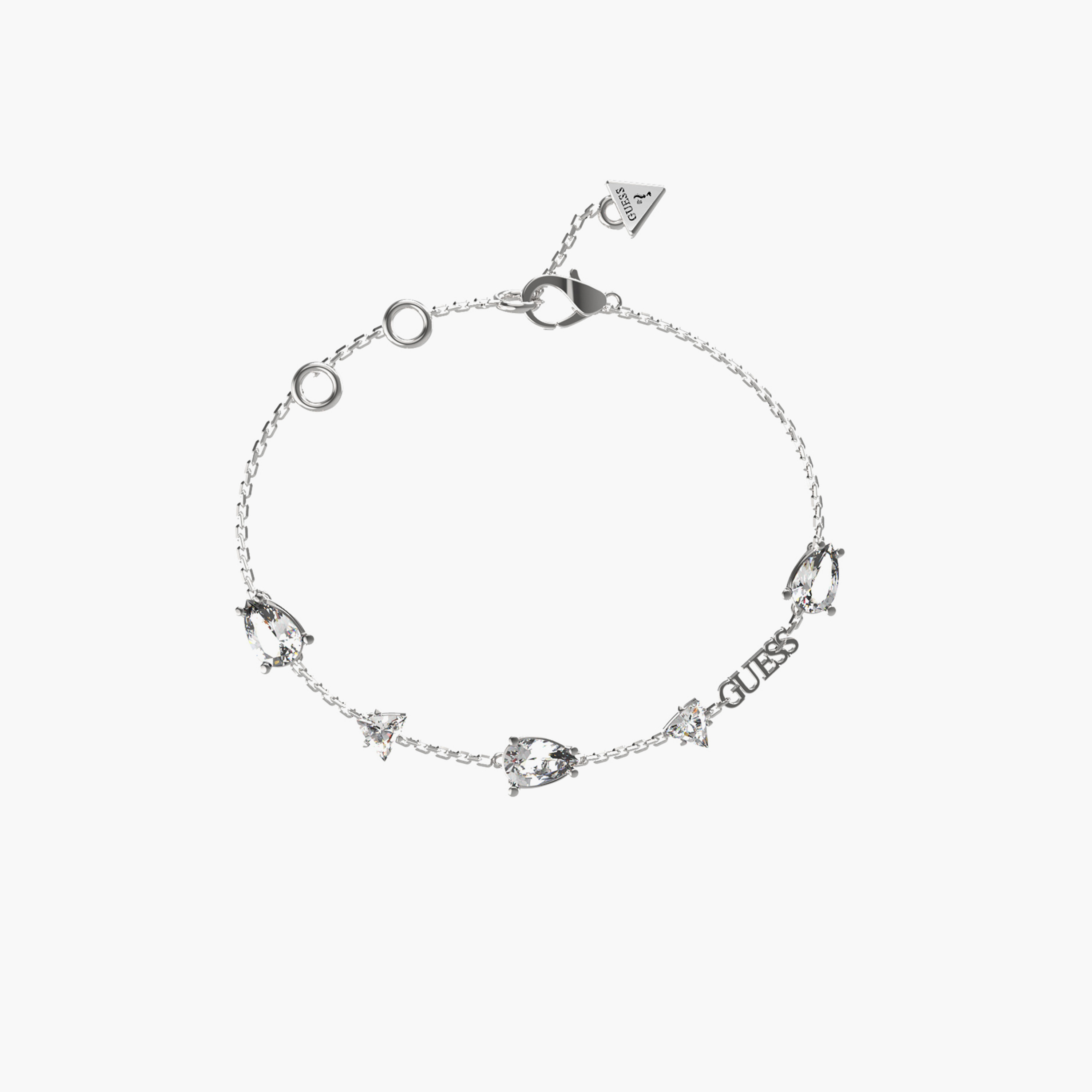 غيس- سوار نسائي كريستال من الفولاذ-women-watchesandjewellery-jewellery-banglesandbracelets-image-1