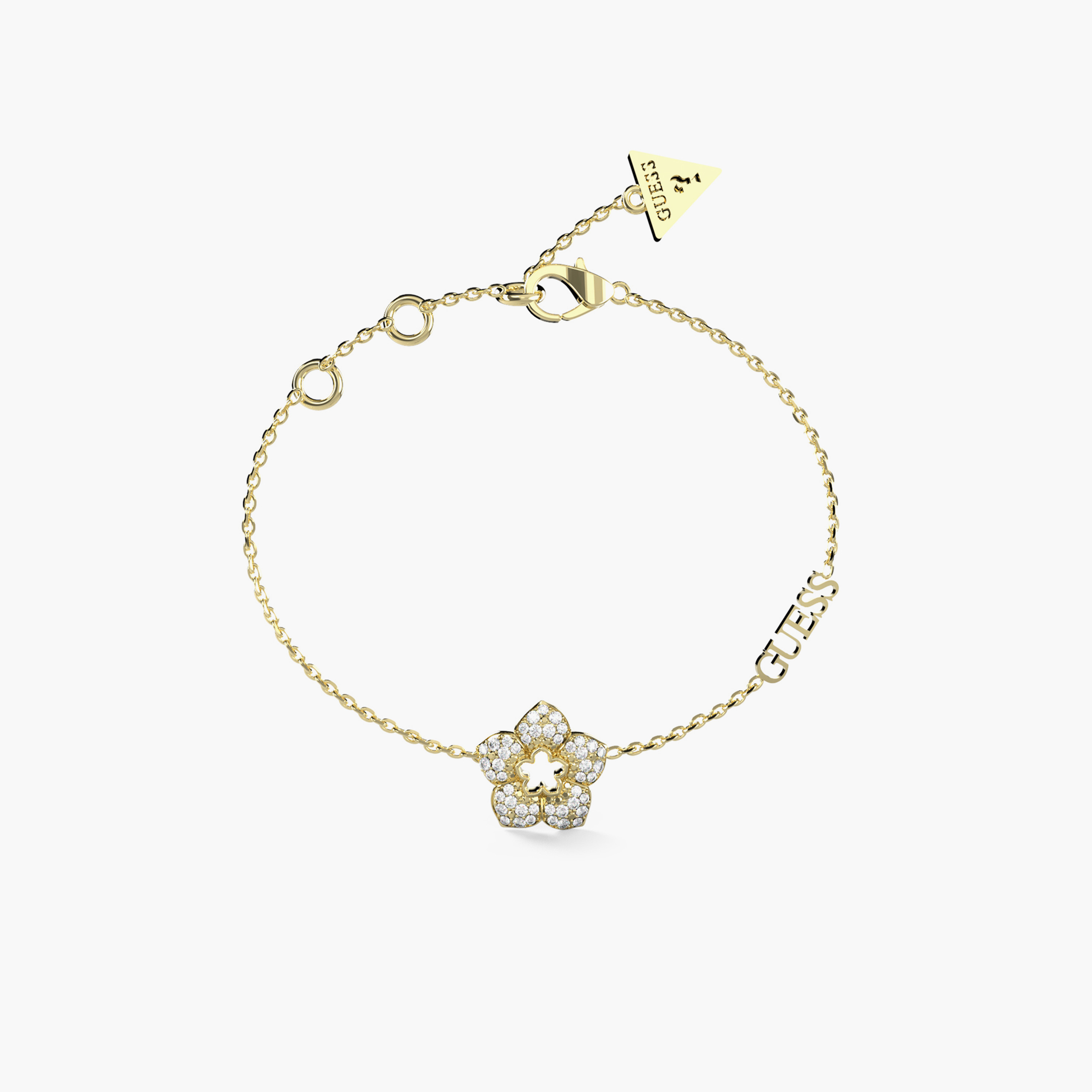 غيس- سوار نسائي ذهبي مرصع من الفولاذ-women-watchesandjewellery-jewellery-banglesandbracelets-image-1