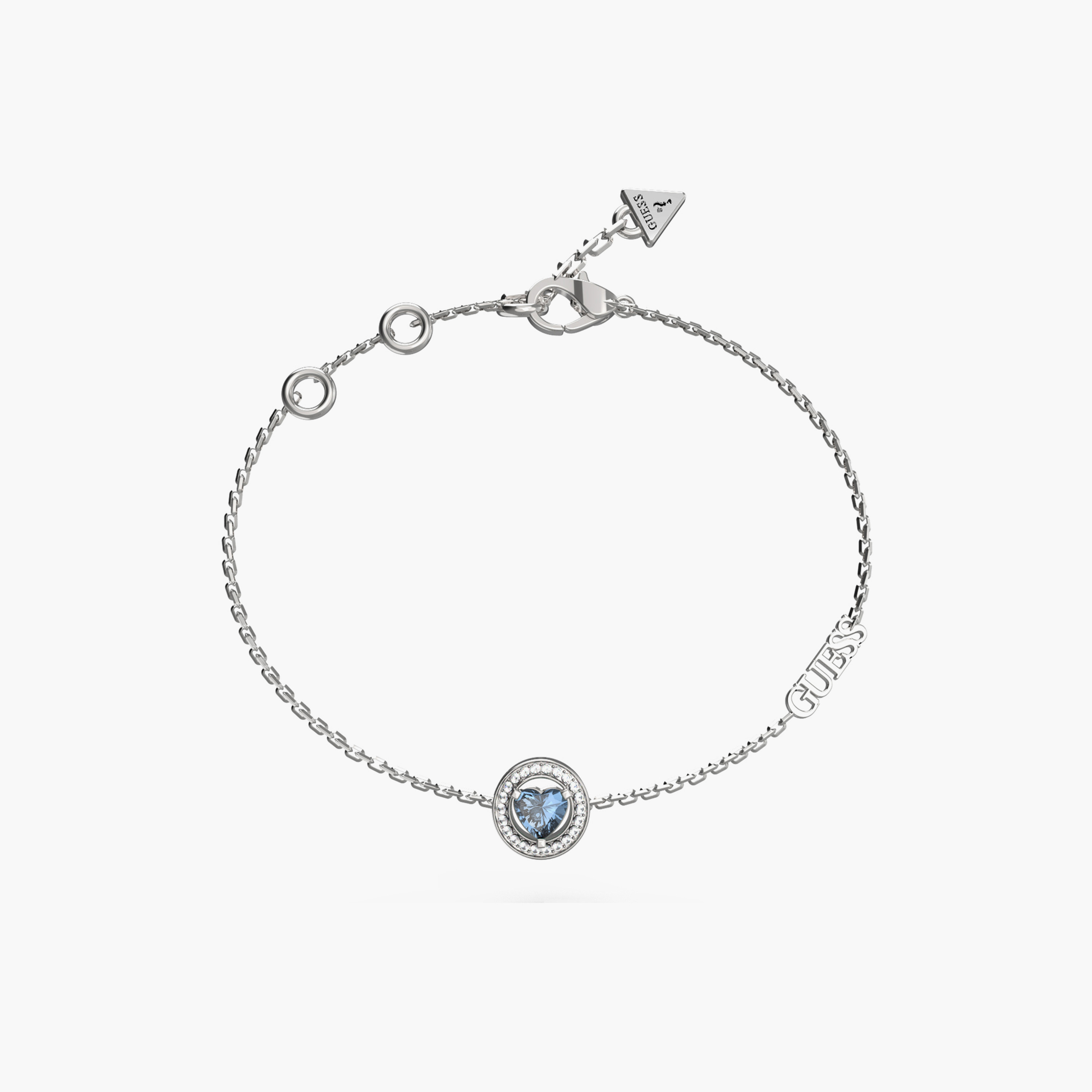 Guess M'Ama Non M'Ama Women Chain Bracelet Stainless Steel | JUBB04668-women-watchesandjewellery-jewellery-banglesandbracelets-image-1