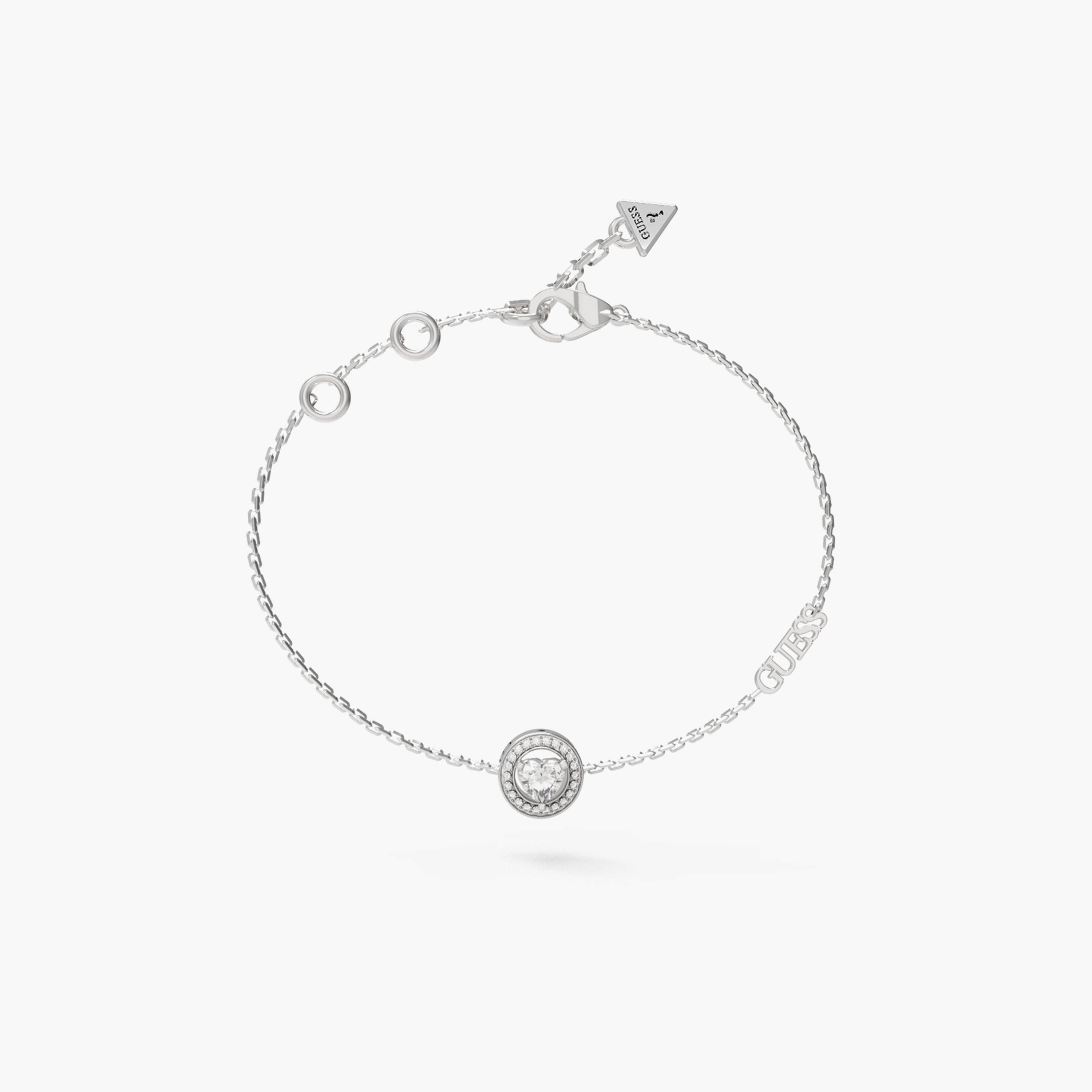 غيس- سوار نسائي سوليتير كريستال من الفولاذ-women-watchesandjewellery-jewellery-banglesandbracelets-image-1