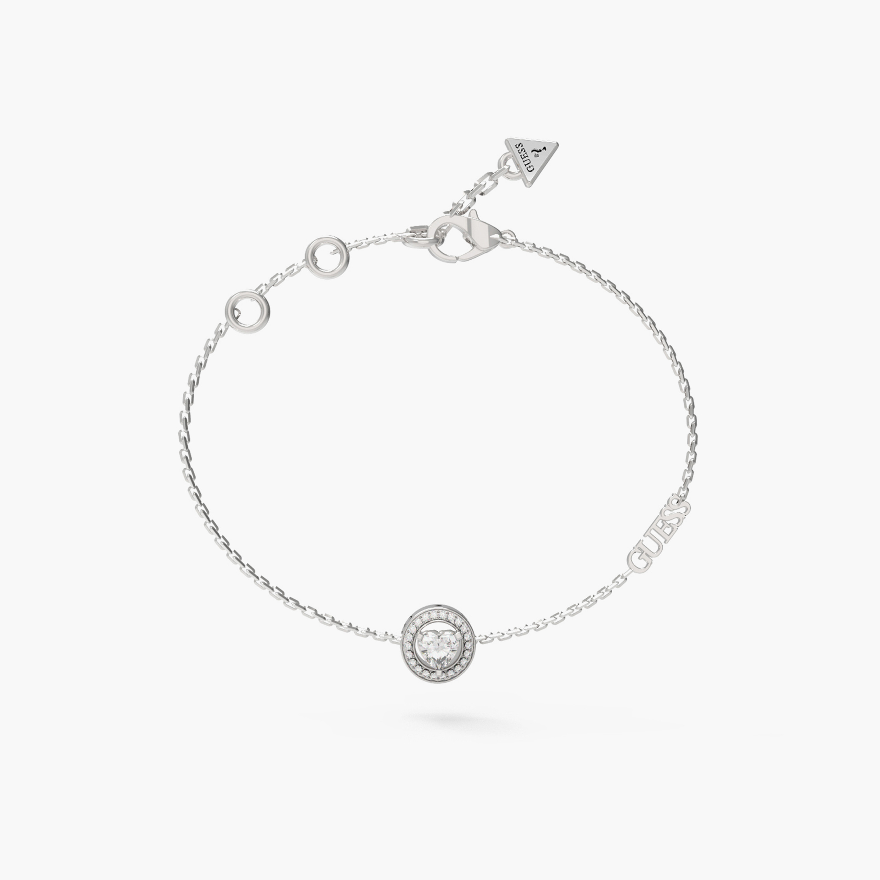 Guess M'Ama Non M'Ama Women Chain Bracelet Stainless Steel | JUBB04668-women-watchesandjewellery-jewellery-banglesandbracelets-image-3