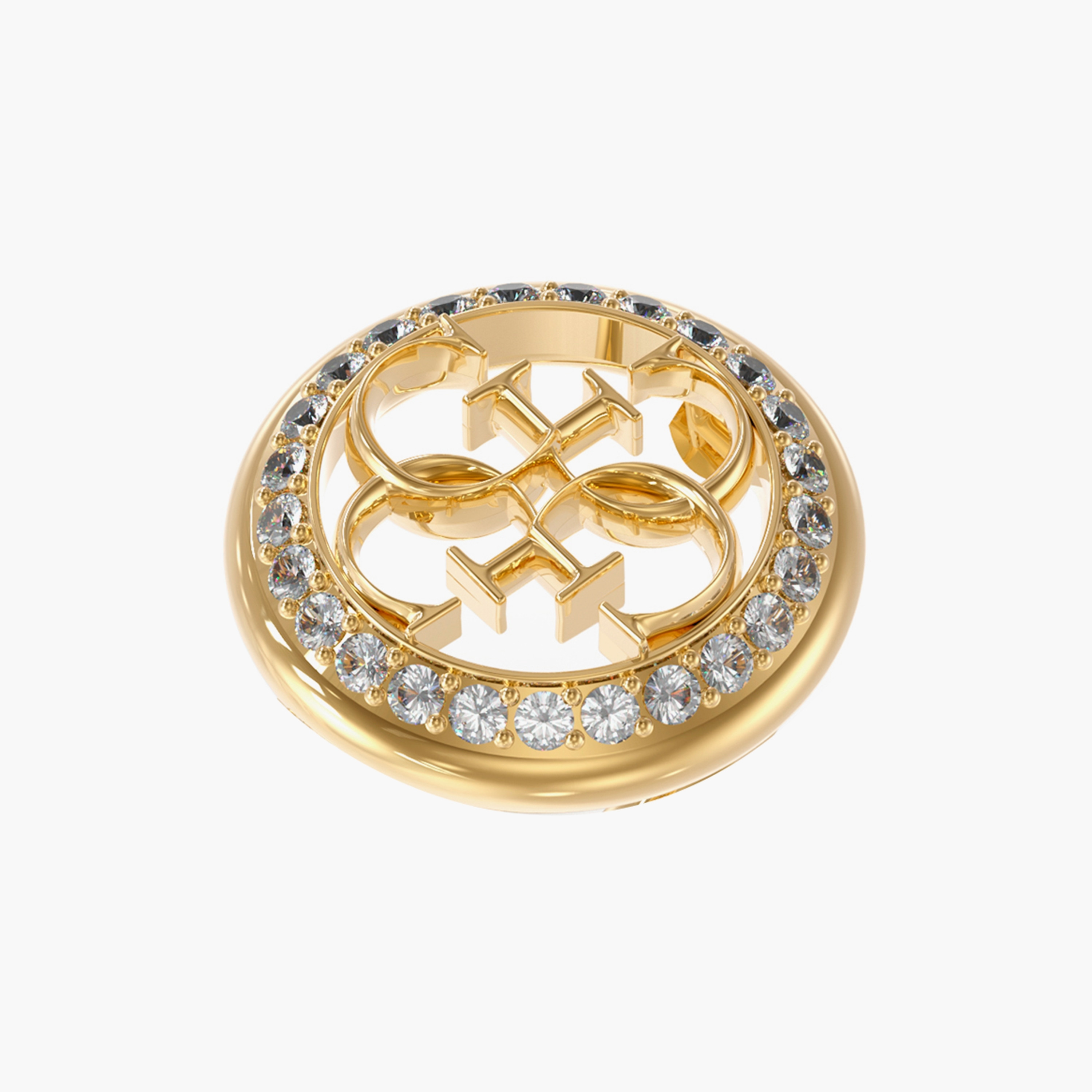 Guess Life In 4G Ring | JUBR02139JW-women-watchesandjewellery-jewellery-rings-image-2