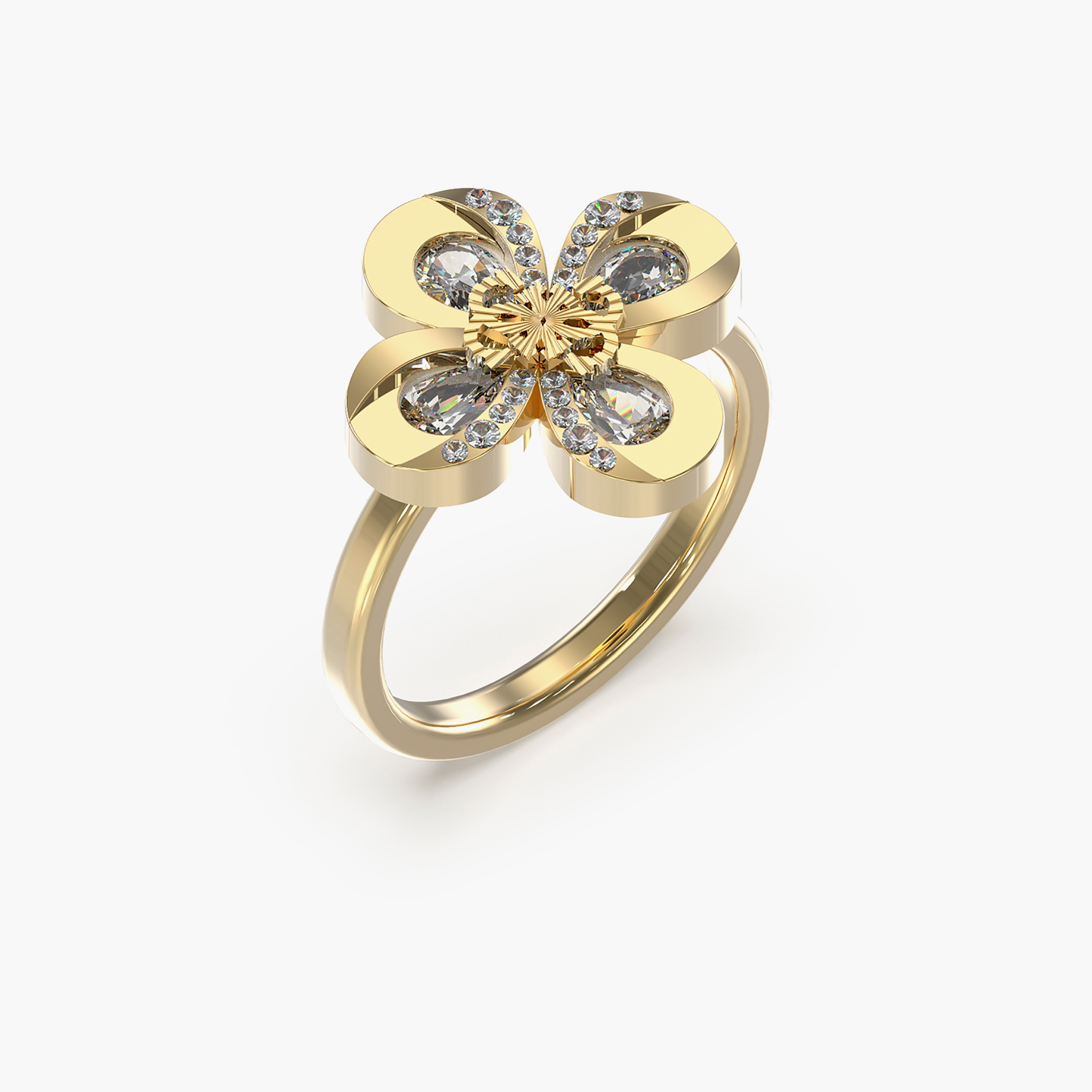 خاتم أميزنج بلوسوم من جيس | JUBR03061JW-women-watchesandjewellery-jewellery-rings-image-1