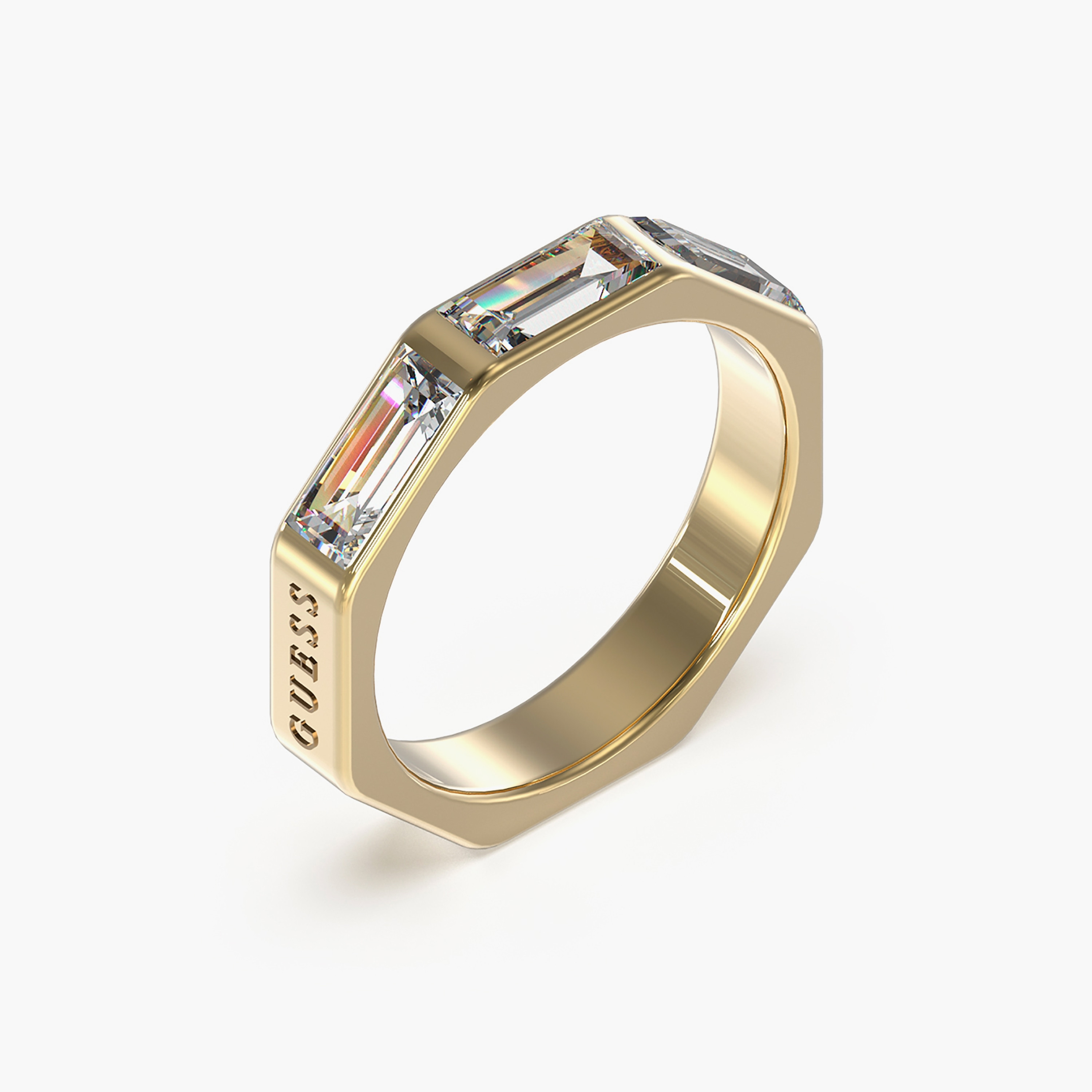 Guess It's Raining Ring | JUBR03174JW-women-watchesandjewellery-jewellery-rings-image-1