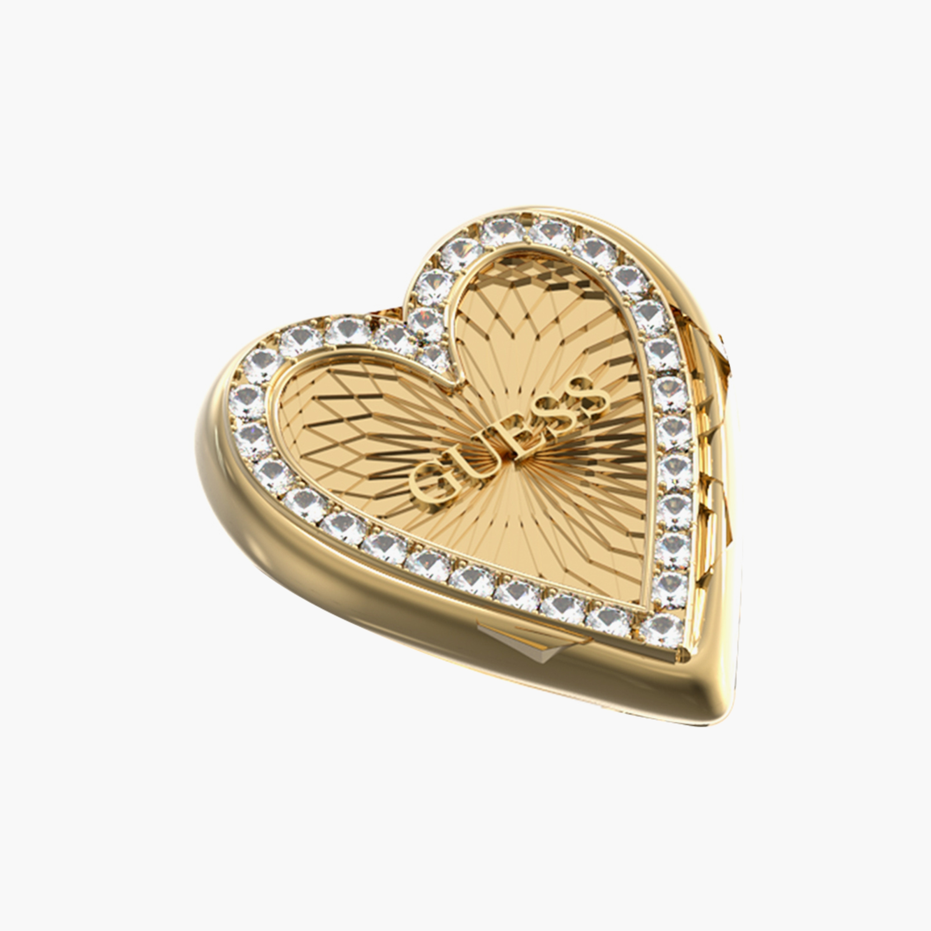 Guess Love Me Tender Ring | JUBR03243JW-women-watchesandjewellery-jewellery-rings-image-2