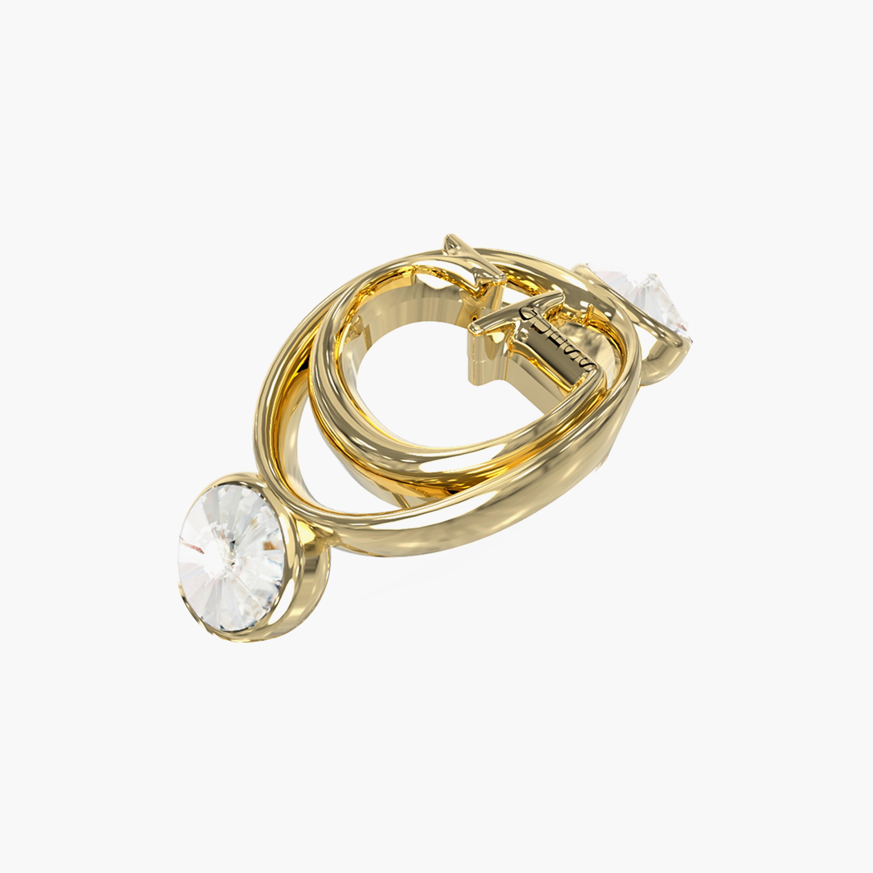 Guess Rivoli Ring | JUBR03359JW-women-watchesandjewellery-jewellery-rings-image-2