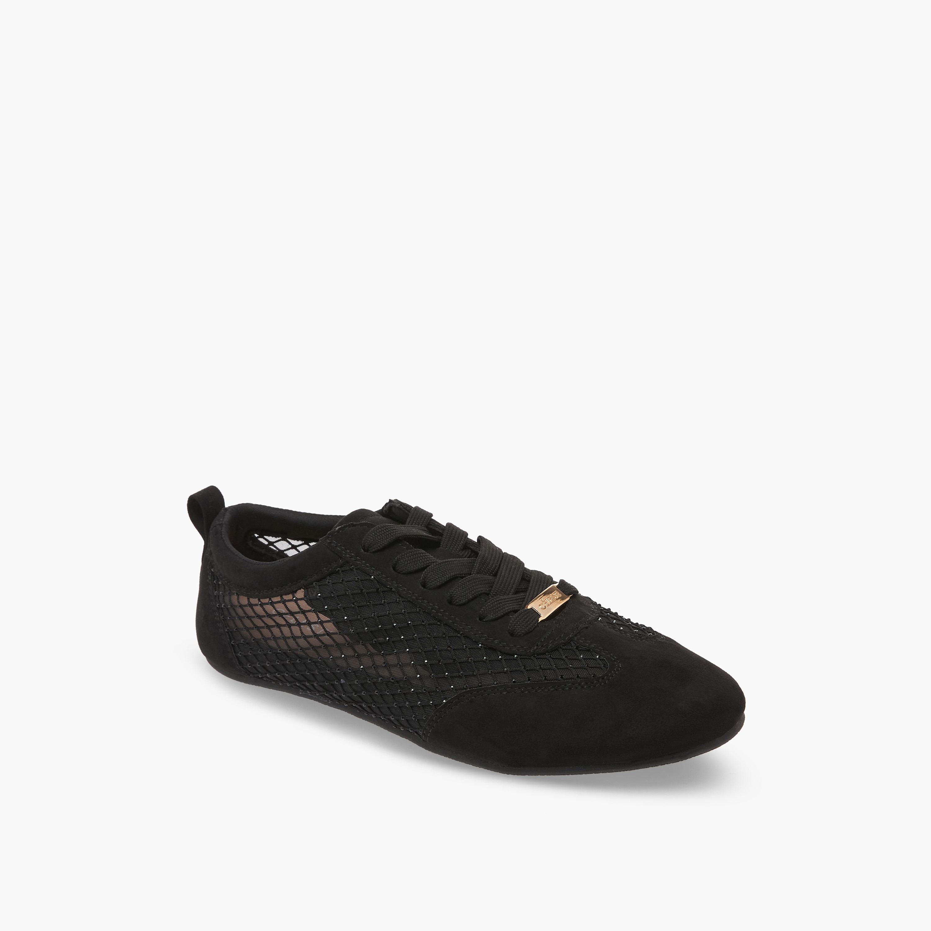 حذاء سنيكرز بتفاصيل شبكية ورباط إغلاق للنساء من سيليست-women-shoes-sneakers-image-2