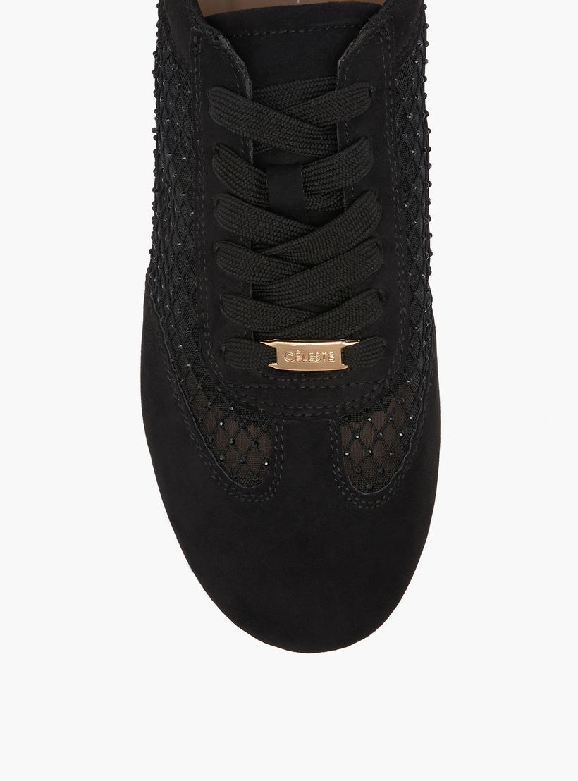 حذاء سنيكرز بتفاصيل شبكية ورباط إغلاق للنساء من سيليست-women-shoes-sneakers-image-5