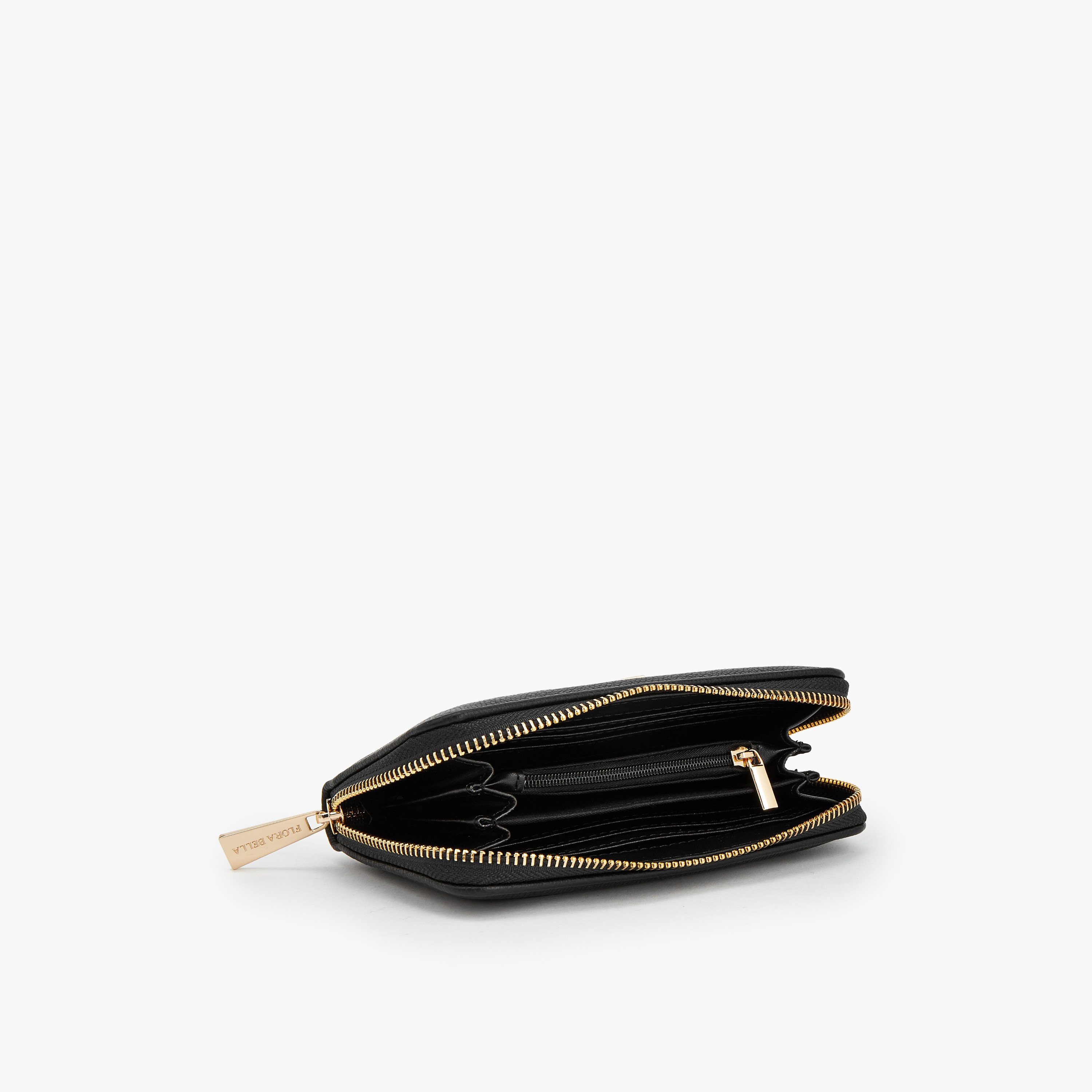 محفظة بارزة الملمس بسحاب إغلاق من فلورا بيلا-women-bagsandwallets-wallets-image-6