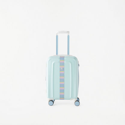 IT Textured Hardcase Trolley Bag with Retractable Handle - 20 inches-Luggage-image-0