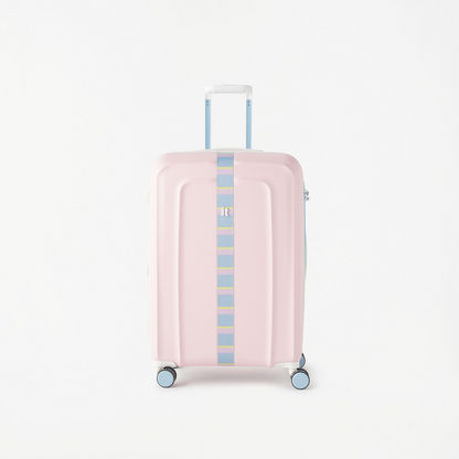IT Textured Hardcase Trolley Bag with Retractable Handle - 24 inches-Luggage-image-0